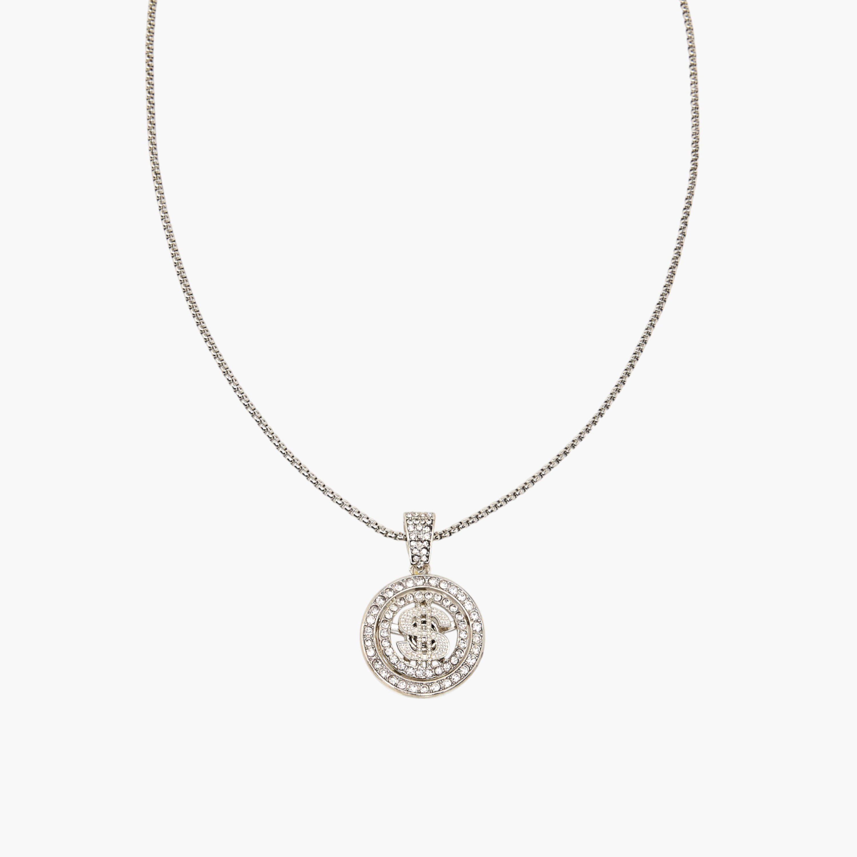 عقد مزين بدلاية مع مشبك إغلاق-men-watchesandjewellery-necklacesandpendants-image-1