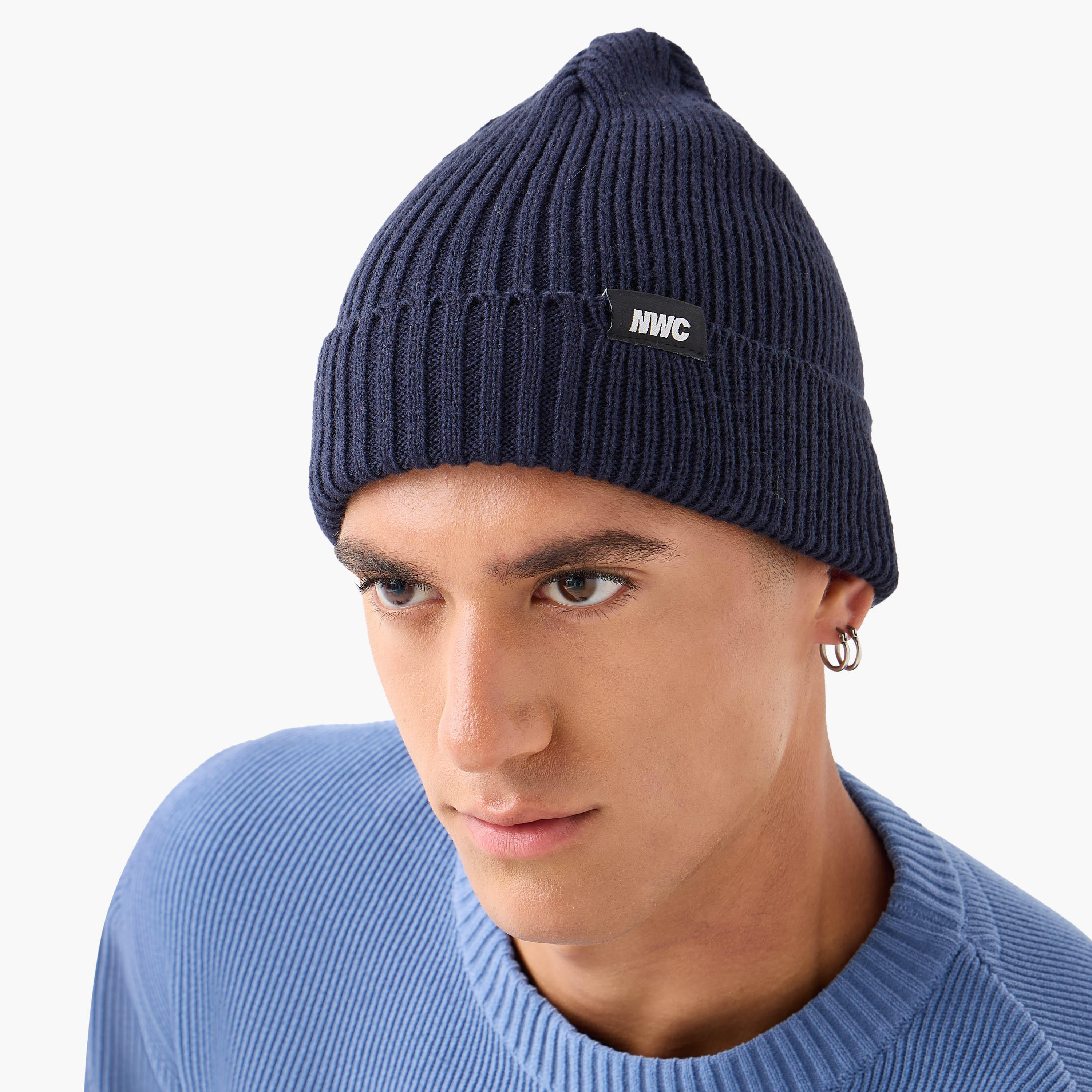 كاب بيني مضلعة للرجال - طقم من 2-men-caps-image-2