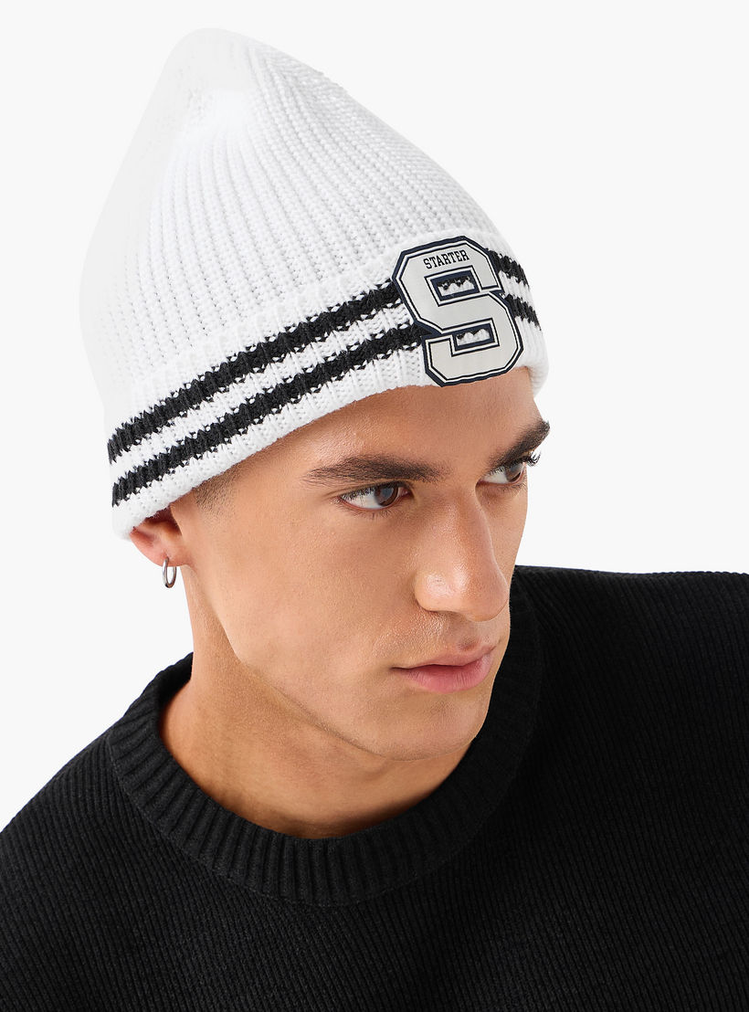 Men Ribbed Beanie Cap - Set of 2-men-caps-image-3