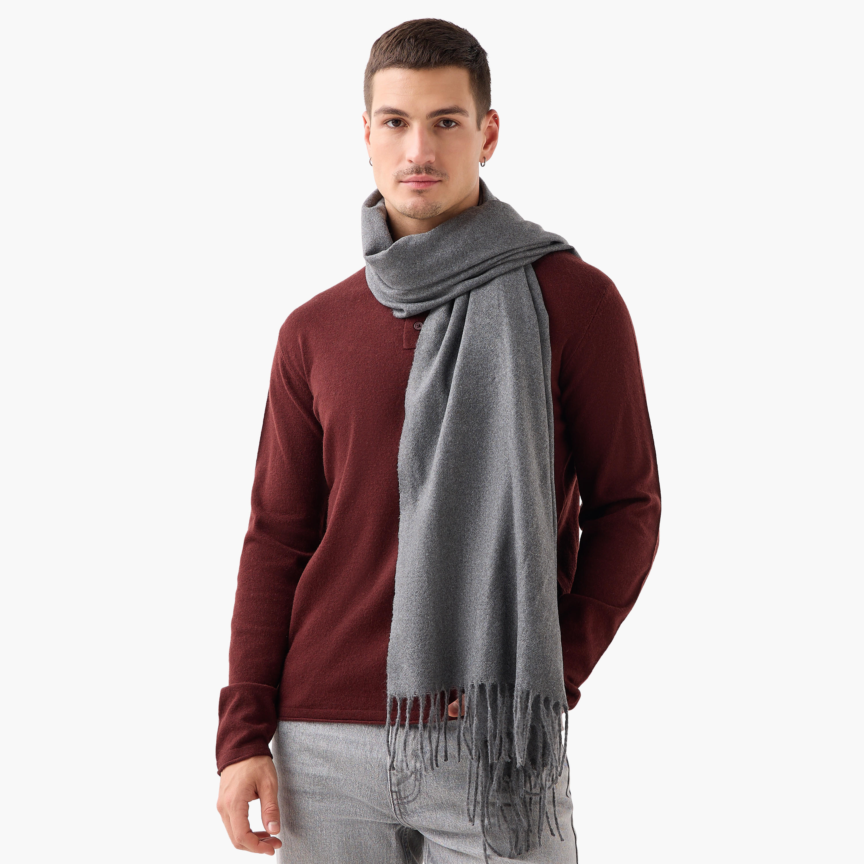 وشاح بوليستر بشراشيب-men-scarvesandgloves-image-2