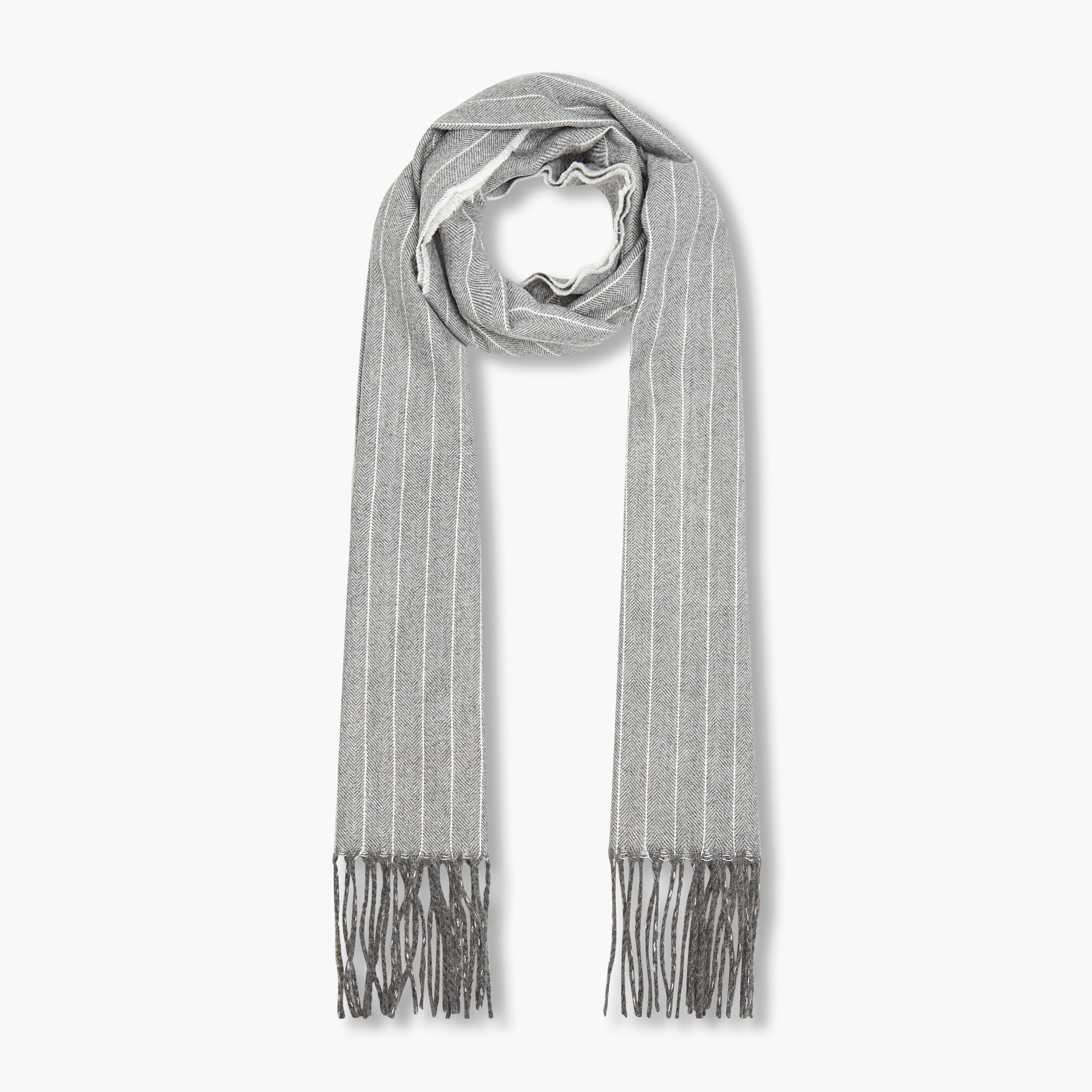 Polyester Striped Scarf-men-scarvesandgloves-image-1