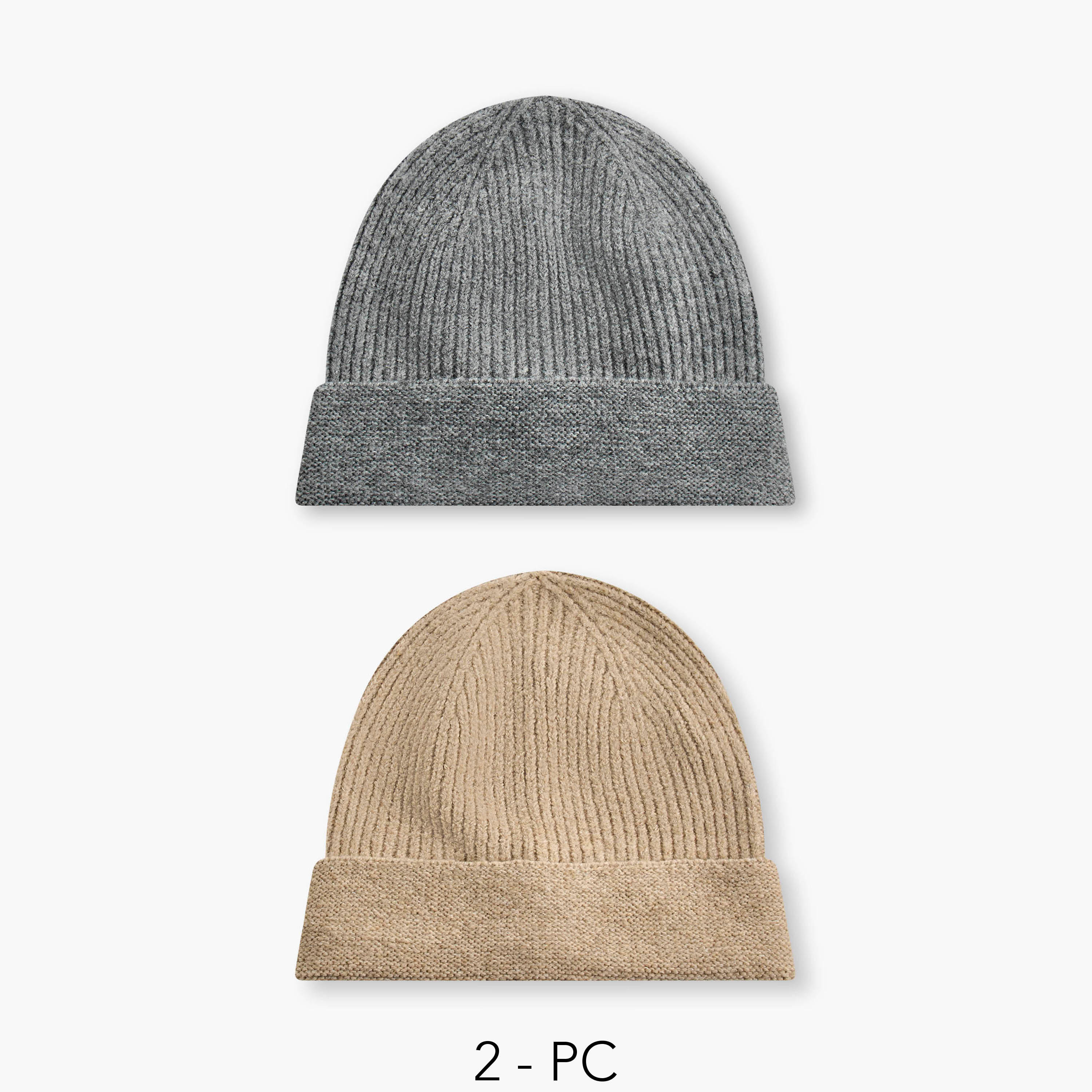 كاب بيني مضلعة للرجال - طقم من 2-men-caps-image-6