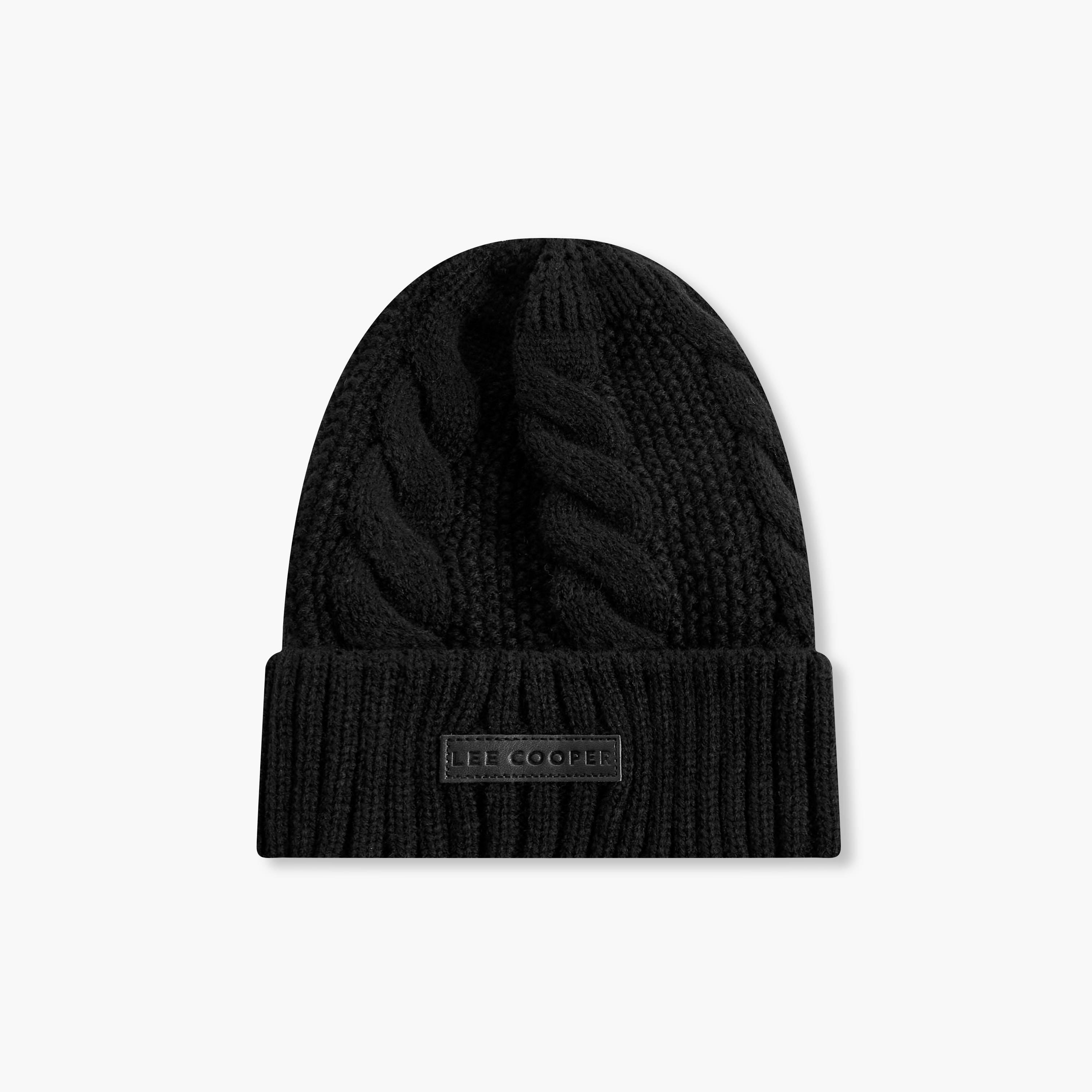 Men Ribbed Beanie Cap - Set of 2-men-caps-image-3