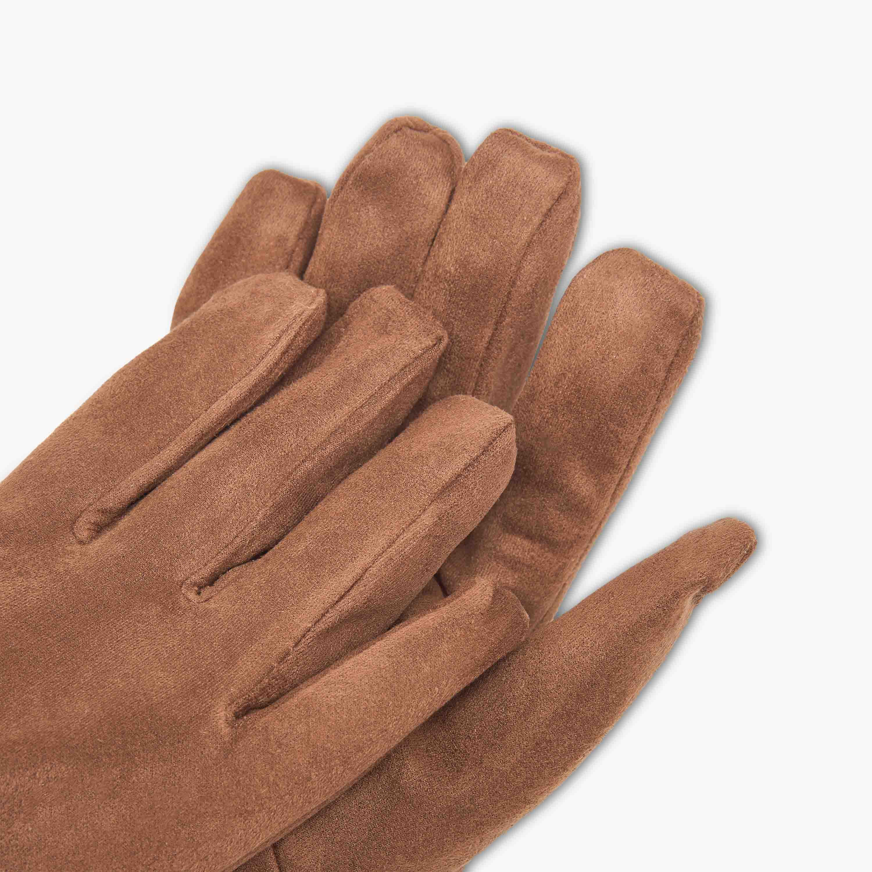 Suede Textured Gloves-men-scarvesandgloves-image-4