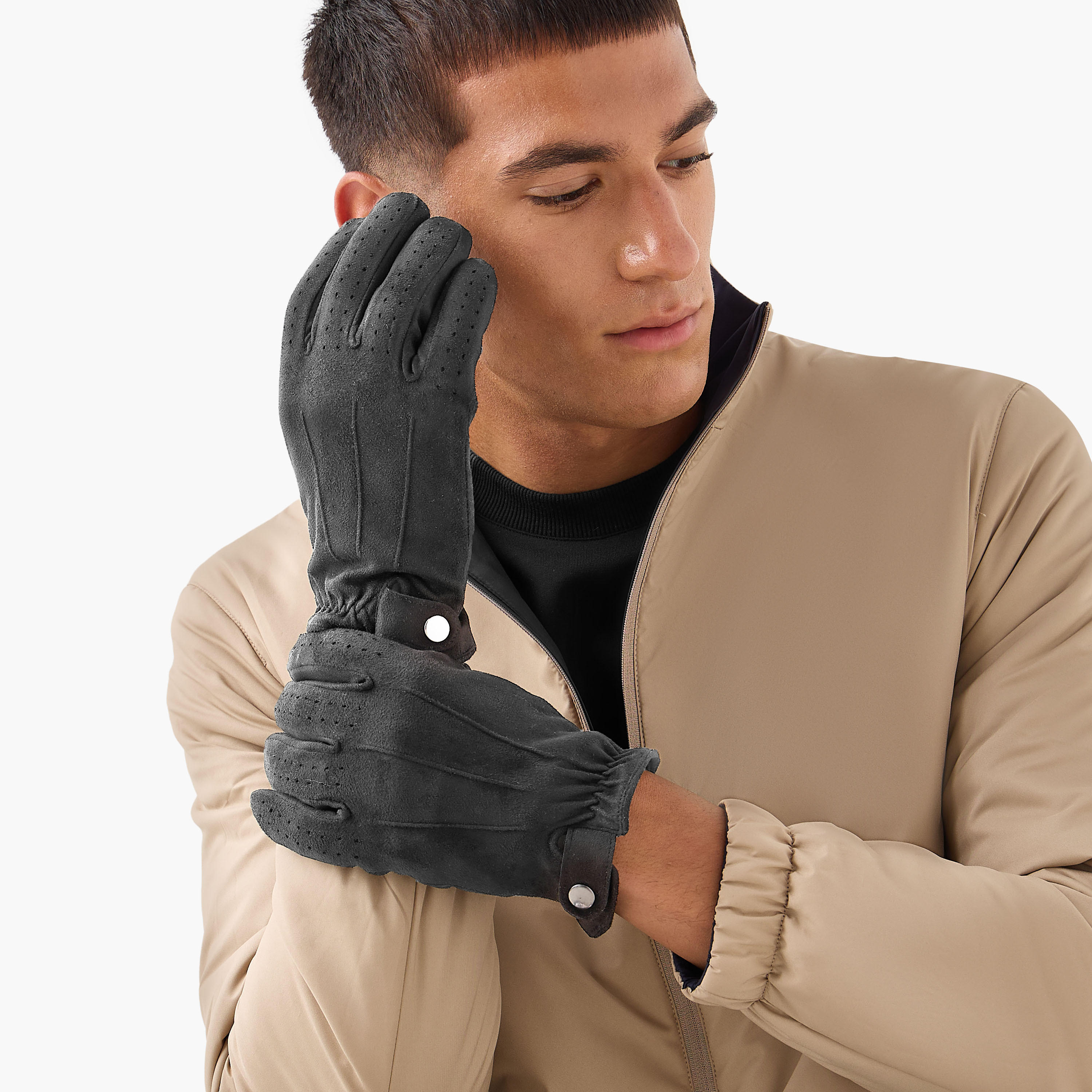 قفازات من الجلد السويدي المثقّب-men-scarvesandgloves-image-2