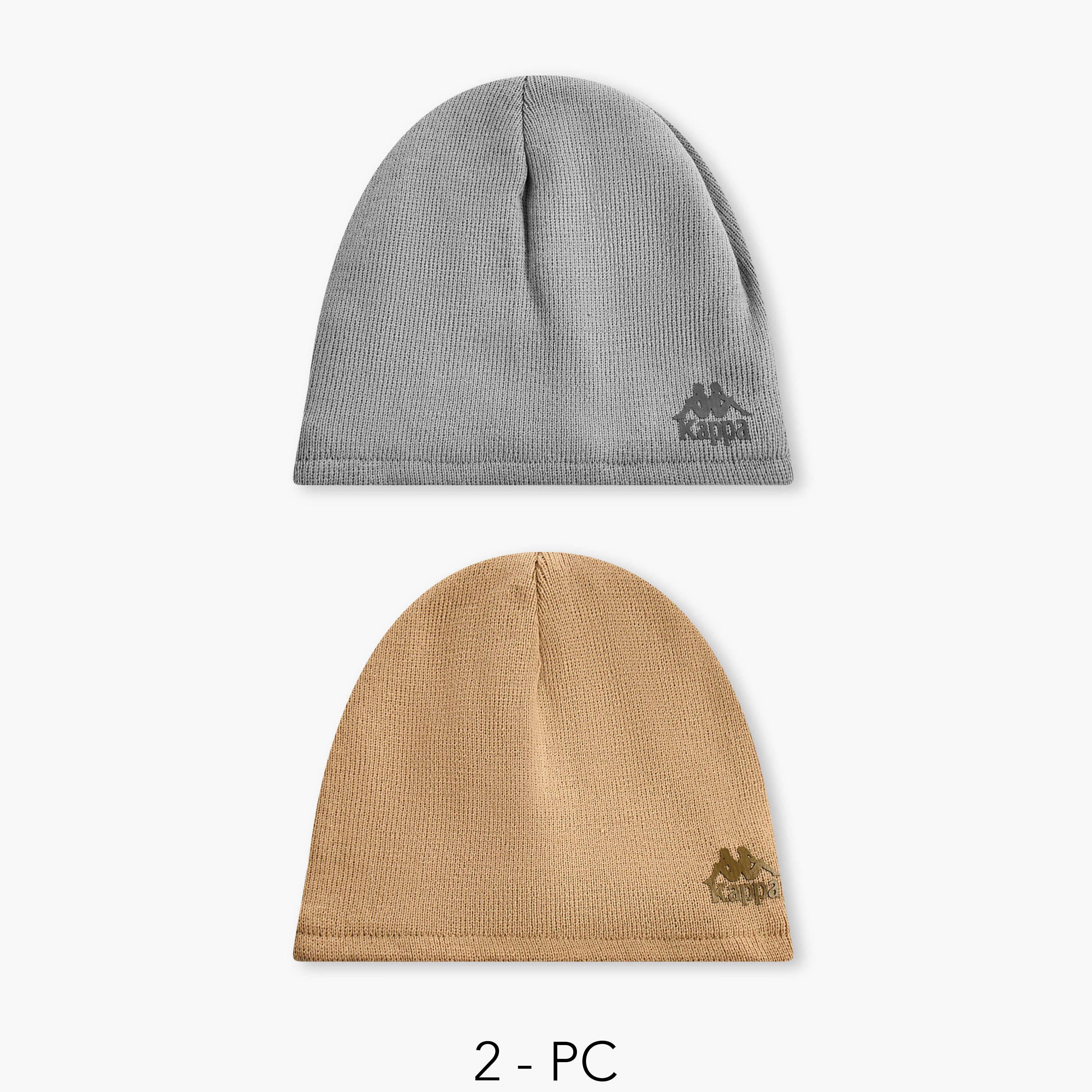 كاب بيني مضلعة للرجال من كابا - طقم من 2-men-caps-image-1