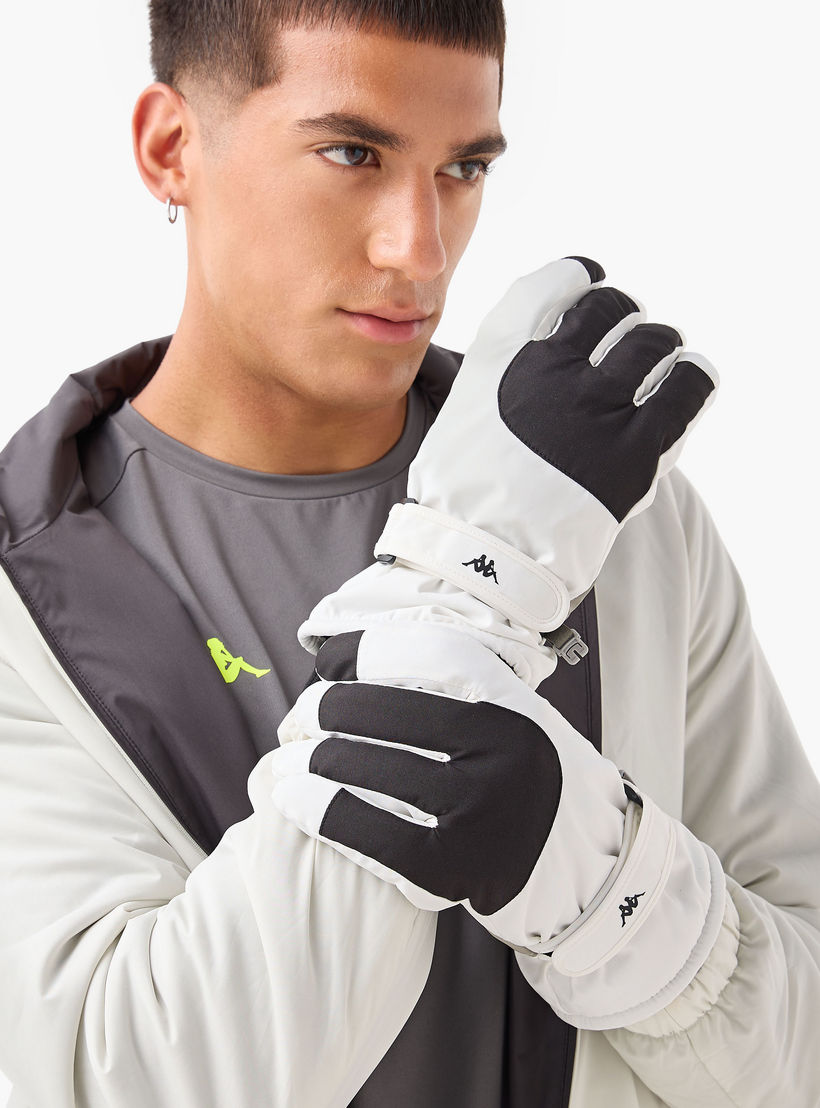 قفازات مع رباط معصم قابل للتعديل من كابا-men-scarvesandgloves-image-2