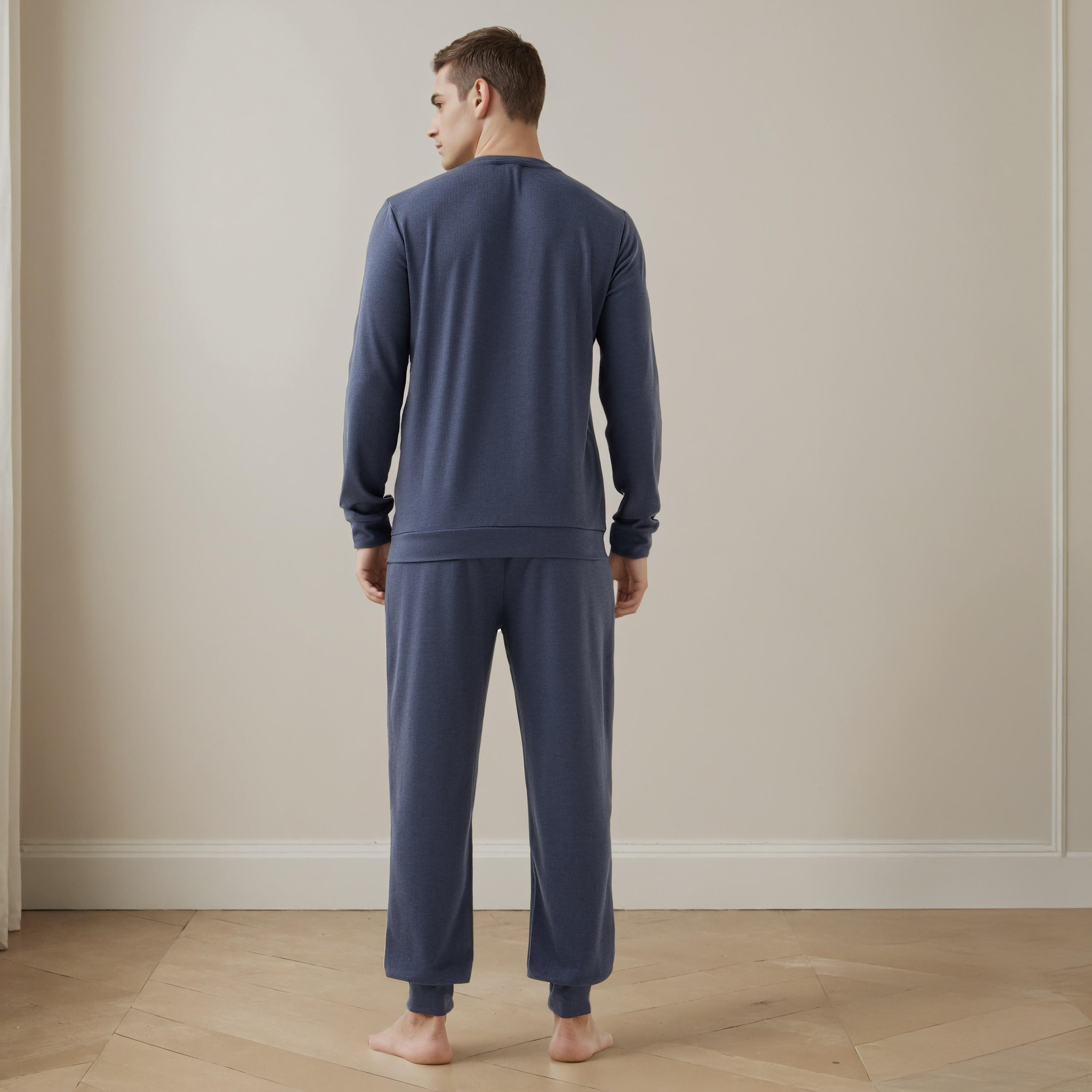 Textured Pyjama Set-men-clothing-nightwear-sets-image-4