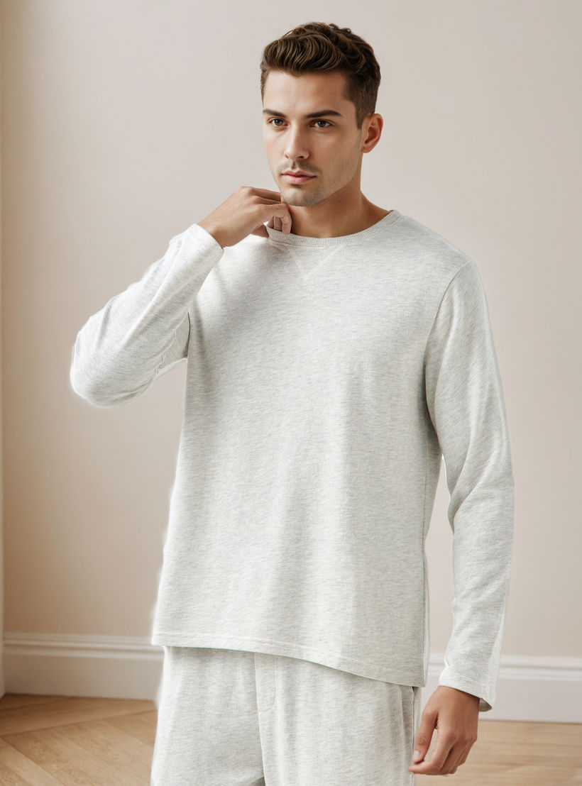 Drawstring Closure Pyjama Set-men-clothing-nightwear-sets-image-2