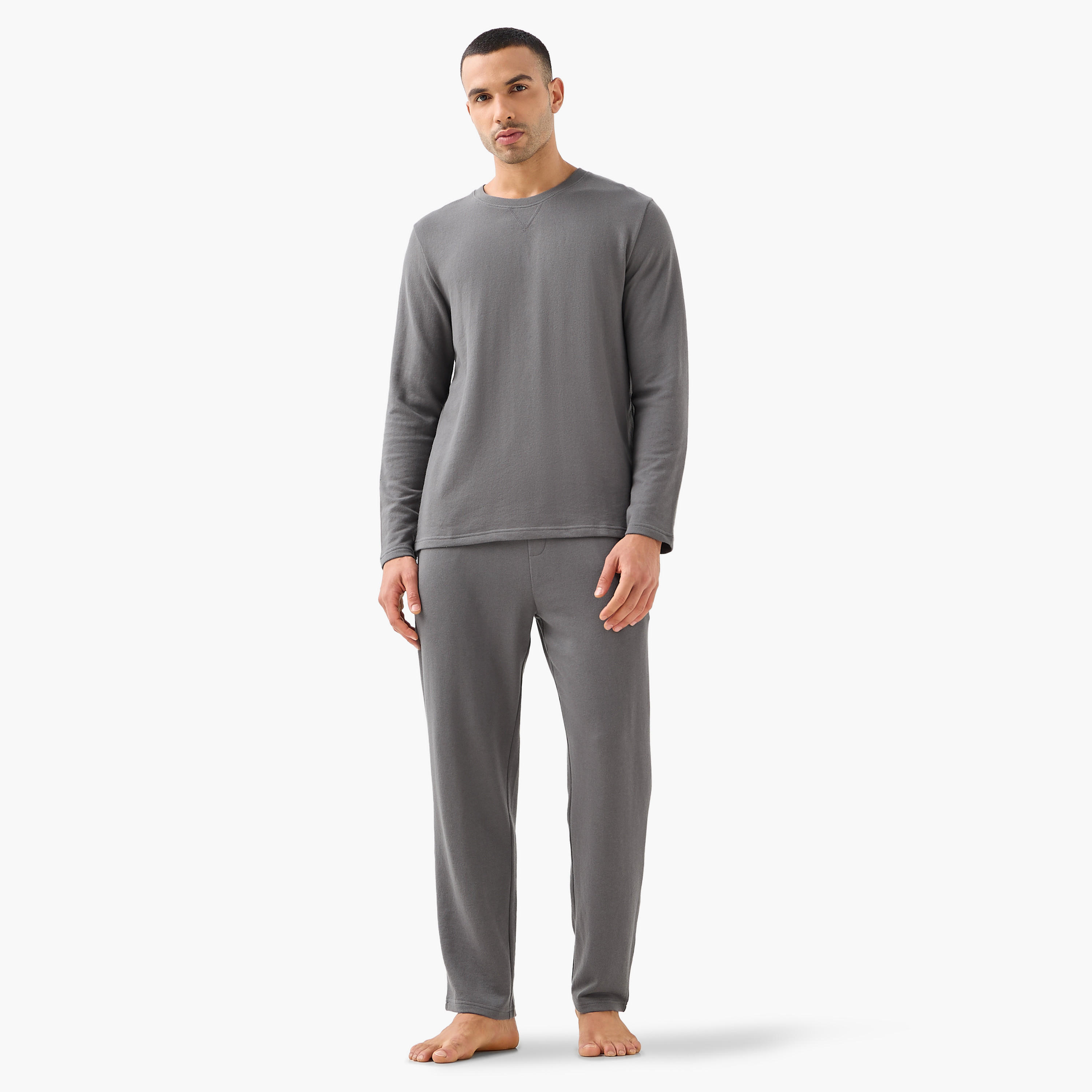 طقم بيجاما برباط إغلاق-men-clothing-nightwear-sets-image-1