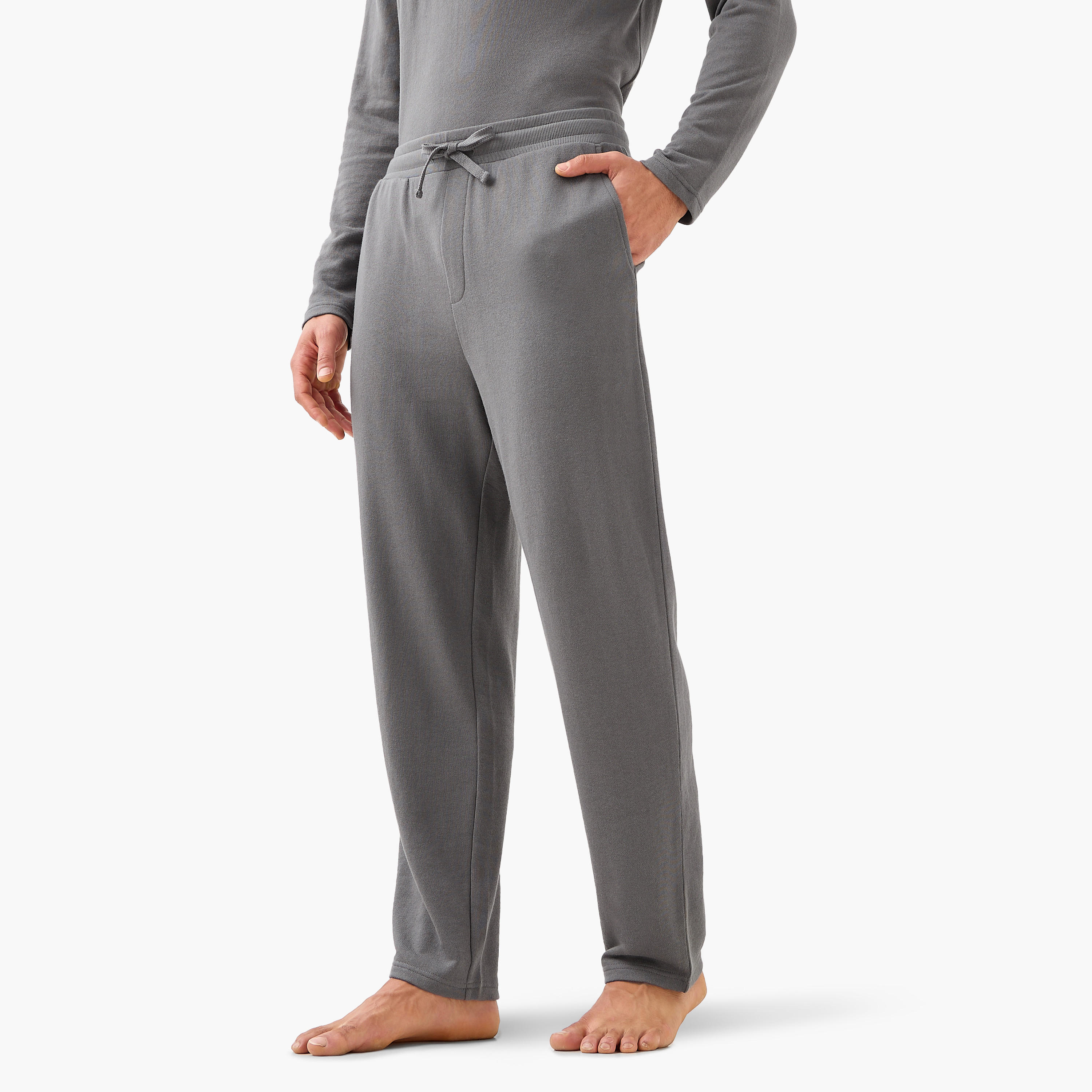 طقم بيجاما برباط إغلاق-men-clothing-nightwear-sets-image-3