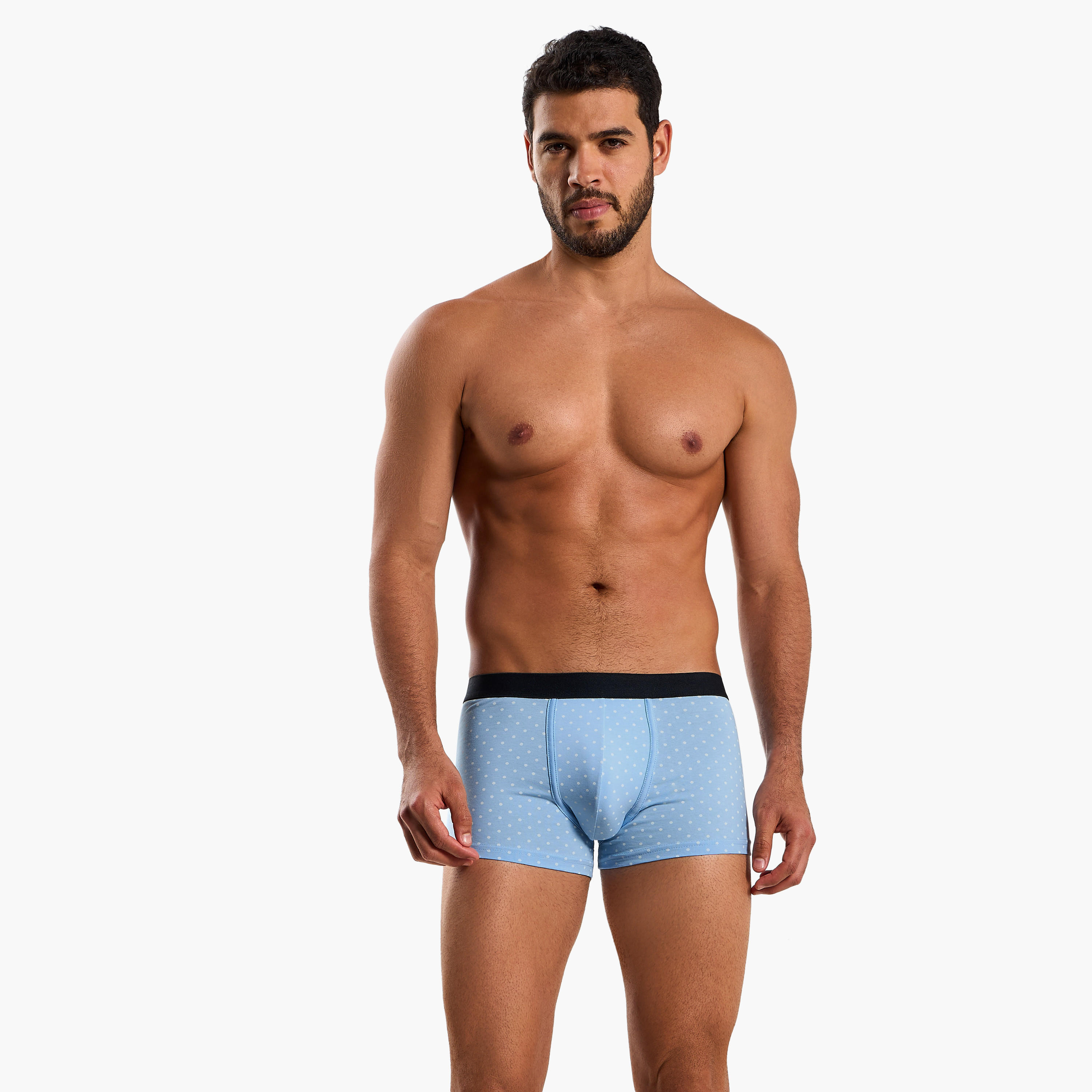 Men Polka Dot Print Hipster Briefs Pack of 3-men-clothing-innerwear-underwear-image-3