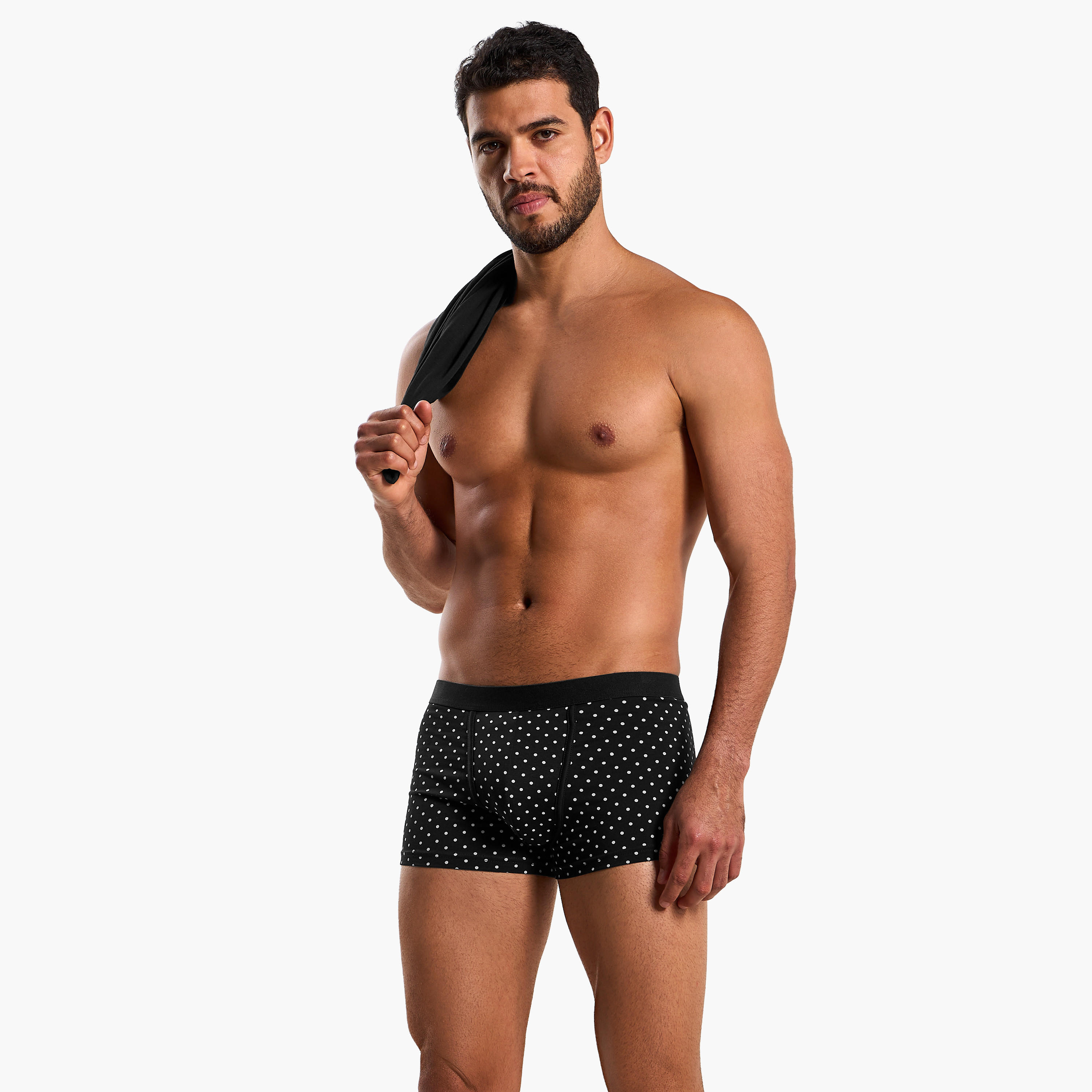 Men Polka Dot Print Hipster Briefs Pack of 3-men-clothing-innerwear-underwear-image-5