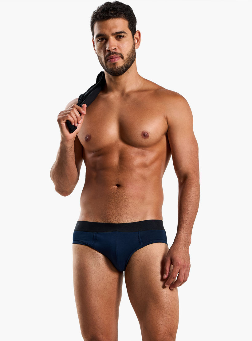 سروال داخلي قطن للرجال - عبوة 3 قطع-men-clothing-innerwear-underwear-image-4