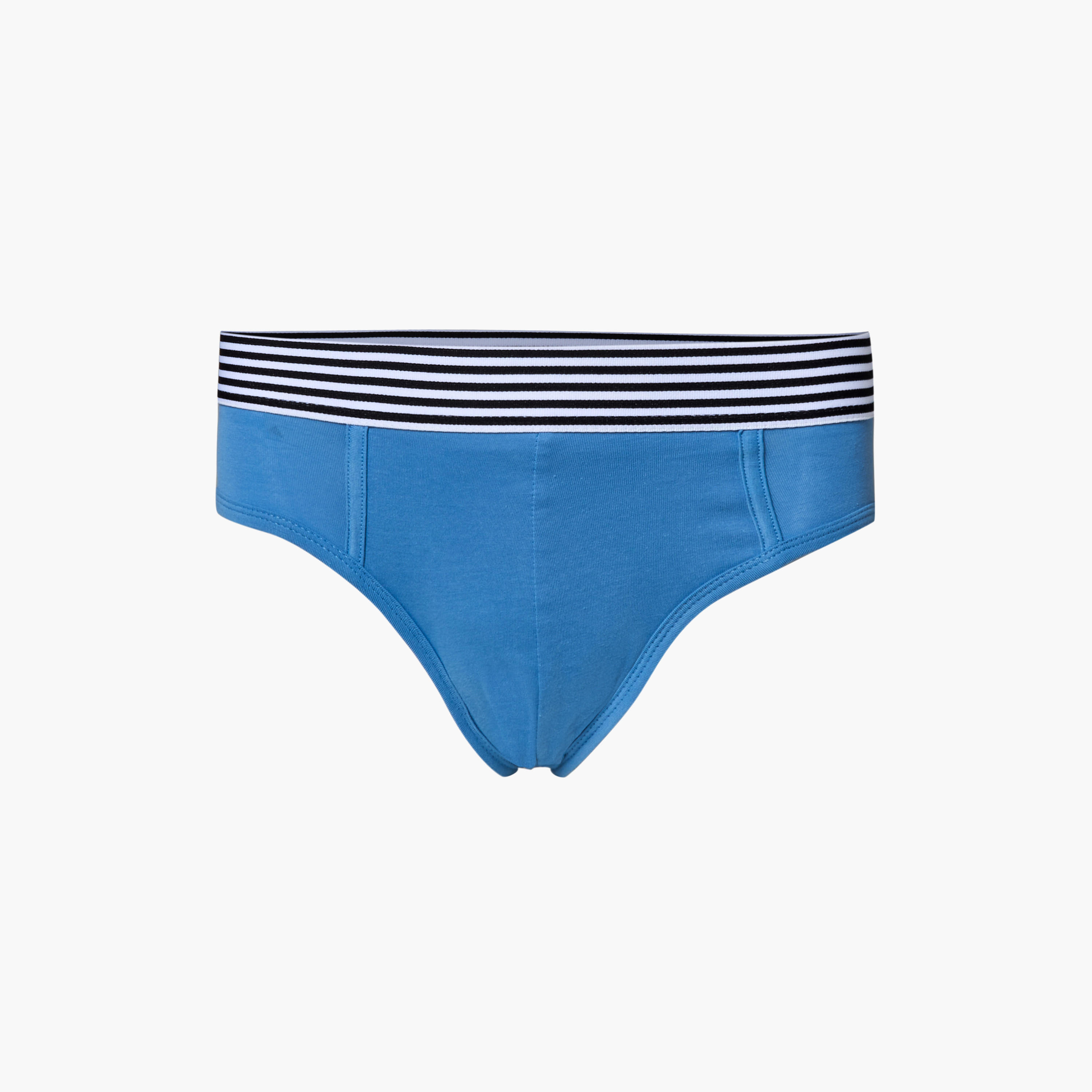 سراويل قطن داخلية مقلمة بخصر مطاطي للرجال - طقم من 3-men-clothing-innerwear-underwear-image-7