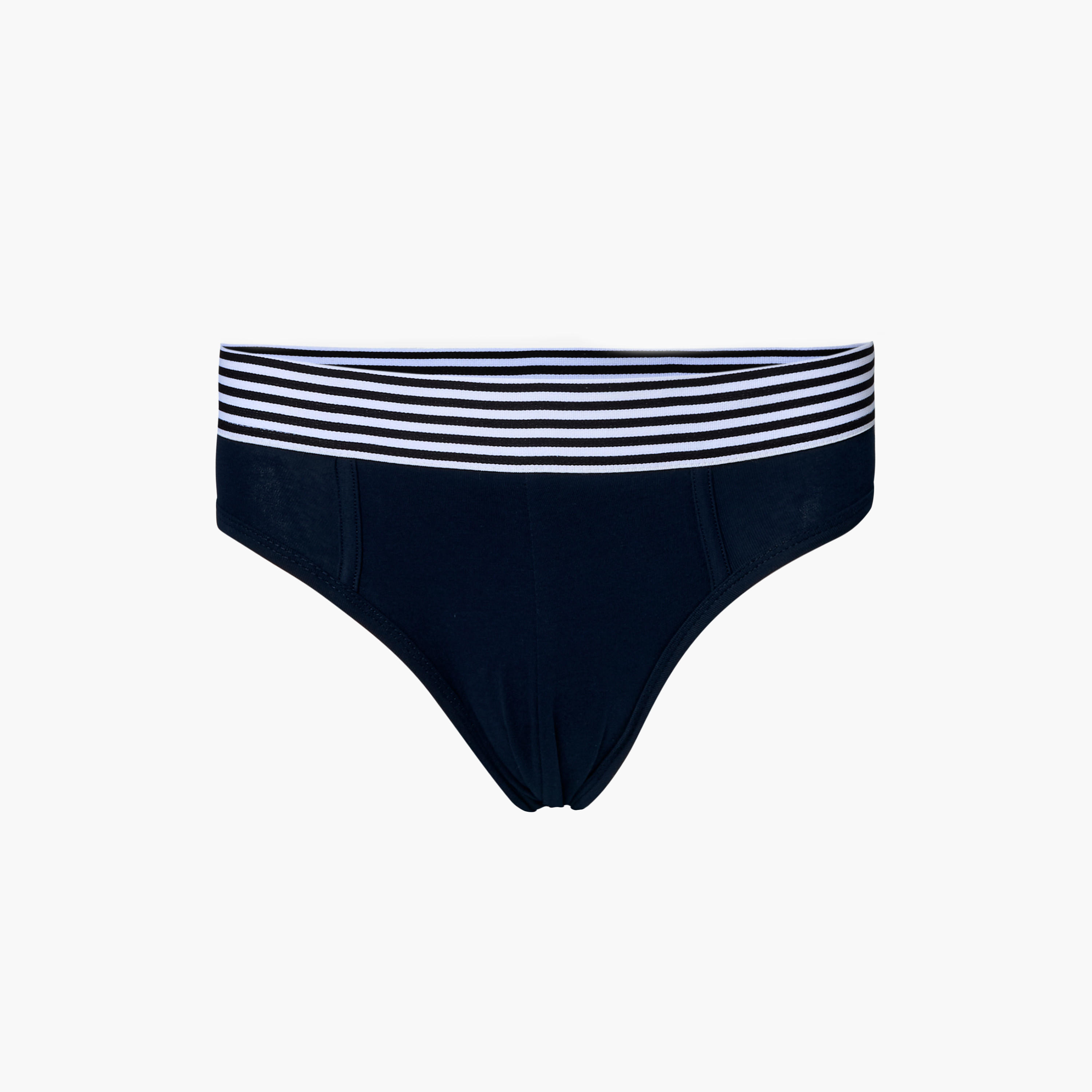 سراويل قطن داخلية مقلمة بخصر مطاطي للرجال - طقم من 3-men-clothing-innerwear-underwear-image-9