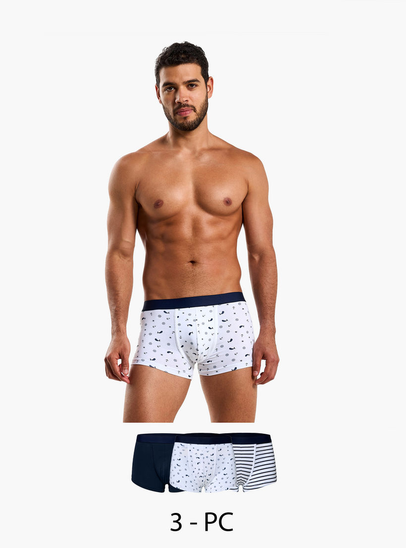 سراويل ترانك قطن هيبستر داخلية للرجال - طقم من 3-men-clothing-innerwear-underwear-image-1