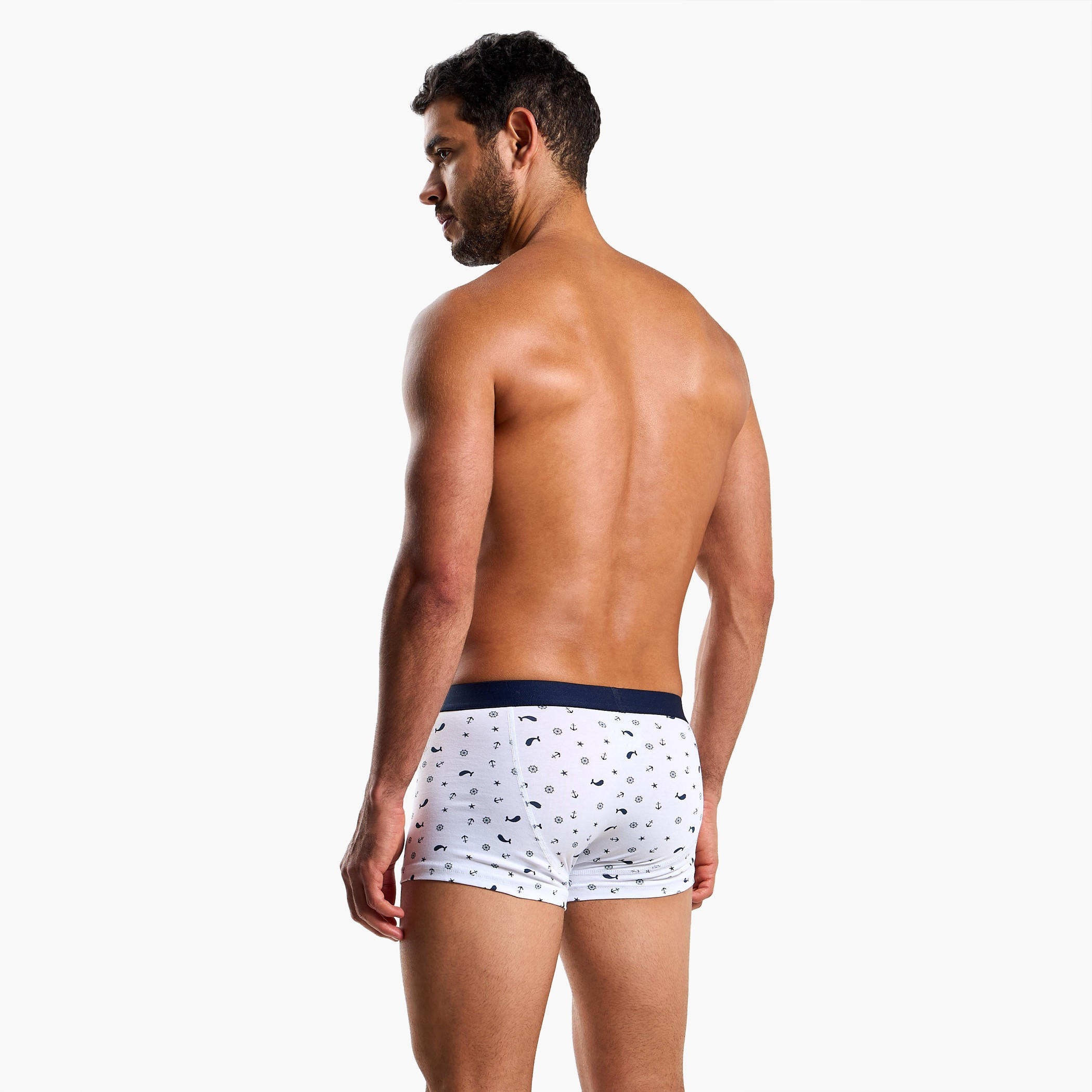 سراويل ترانك قطن هيبستر داخلية للرجال - طقم من 3-men-clothing-innerwear-underwear-image-5