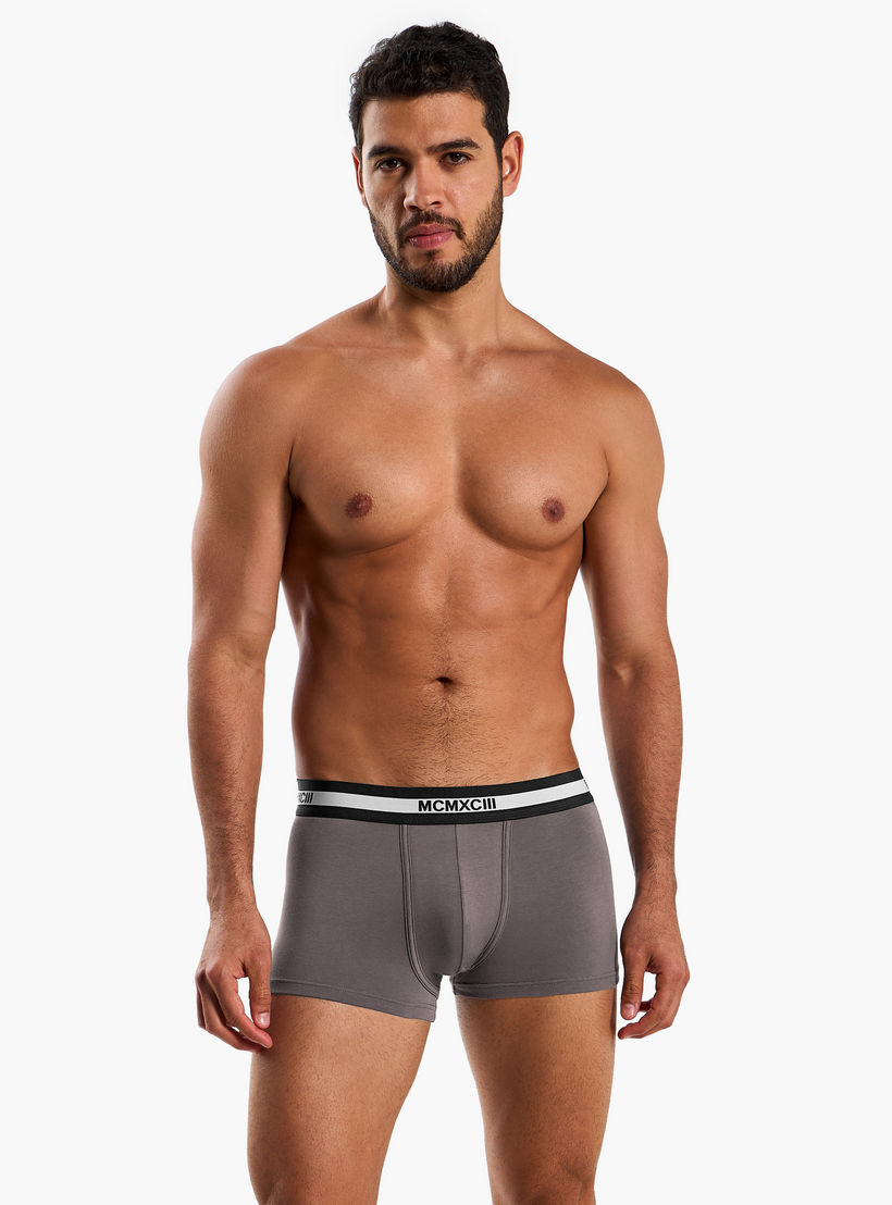 سراويل داخلية هيبستر بخصر مطاطي وطبعات للرجال - عبوة 3 قطع-men-clothing-innerwear-underwear-image-2