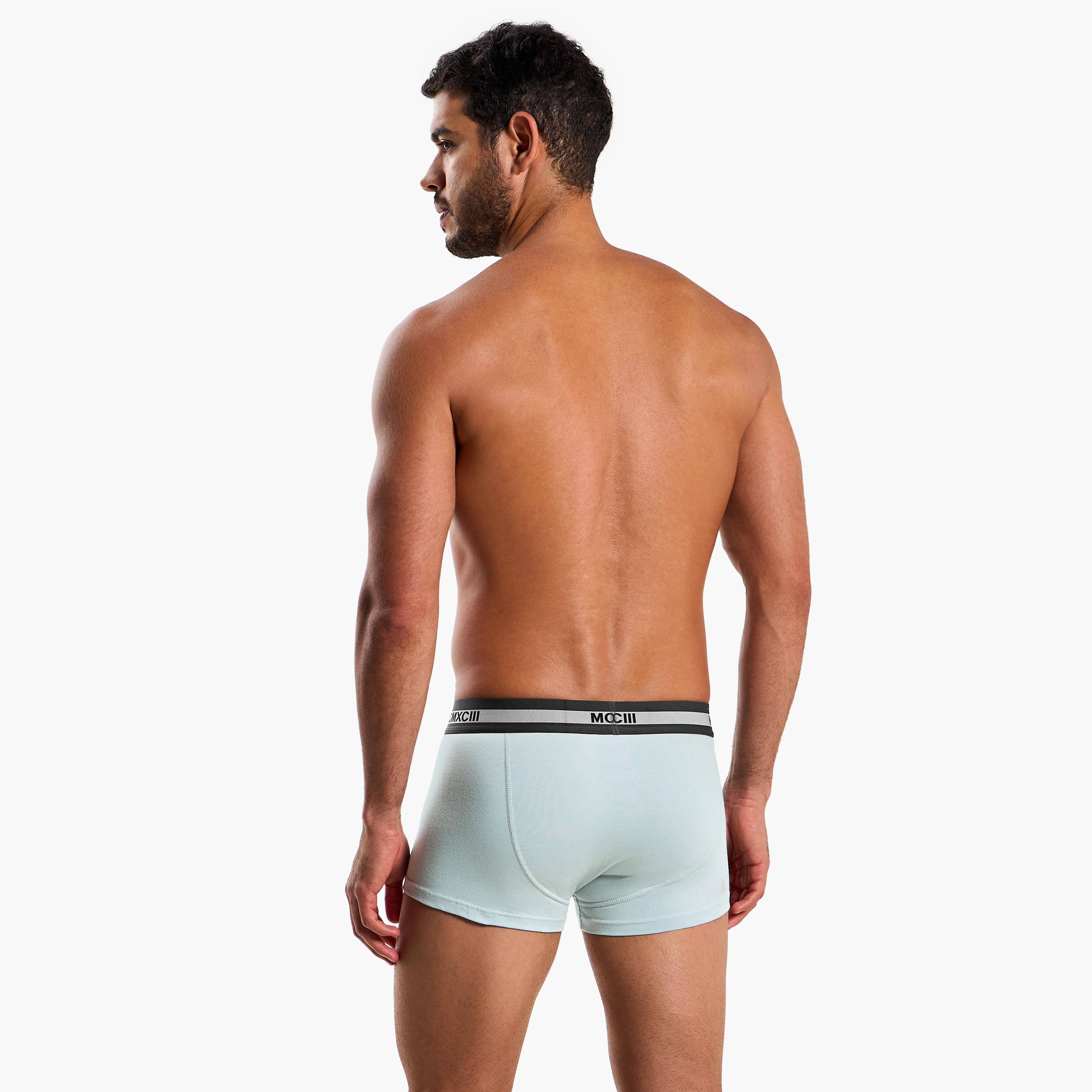 سراويل داخلية هيبستر بخصر مطاطي وطبعات للرجال - عبوة 3 قطع-men-clothing-innerwear-underwear-image-4