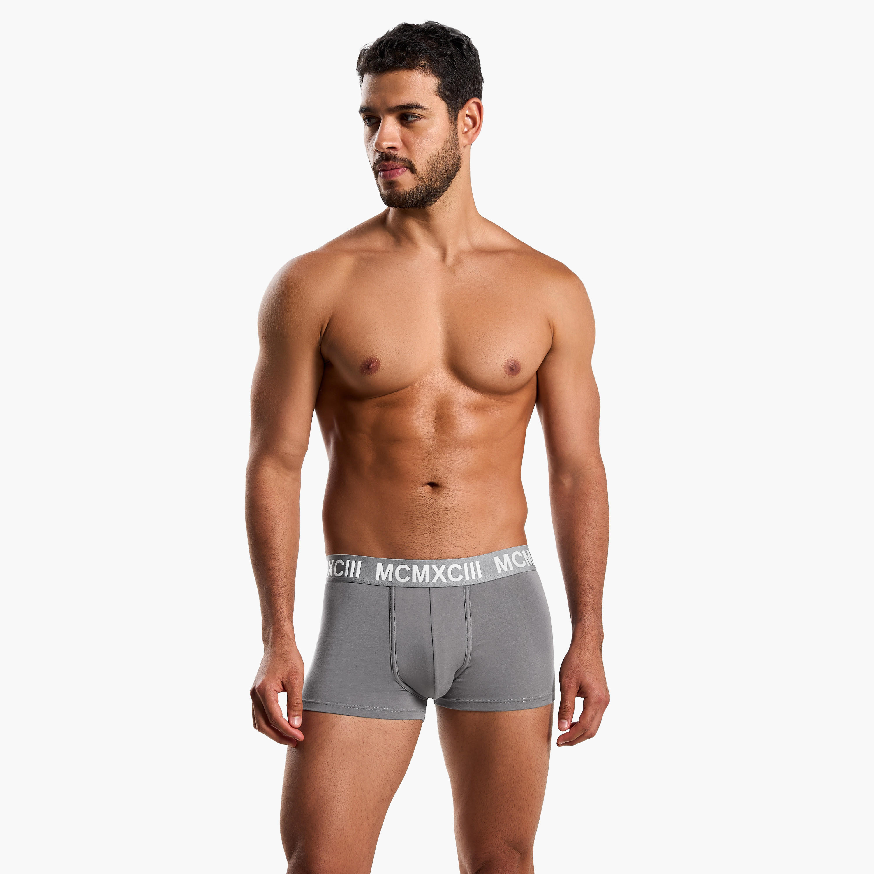 سراويل داخلية هيبستر بخصر مطاطي وطبعات للرجال - عبوة 3 قطع-men-clothing-innerwear-underwear-image-2