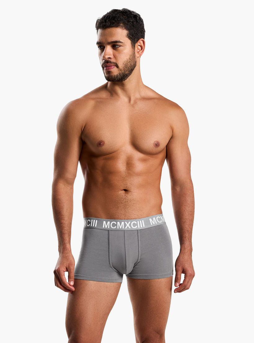 سراويل داخلية هيبستر بخصر مطاطي وطبعات للرجال - عبوة 3 قطع-men-clothing-innerwear-underwear-image-2