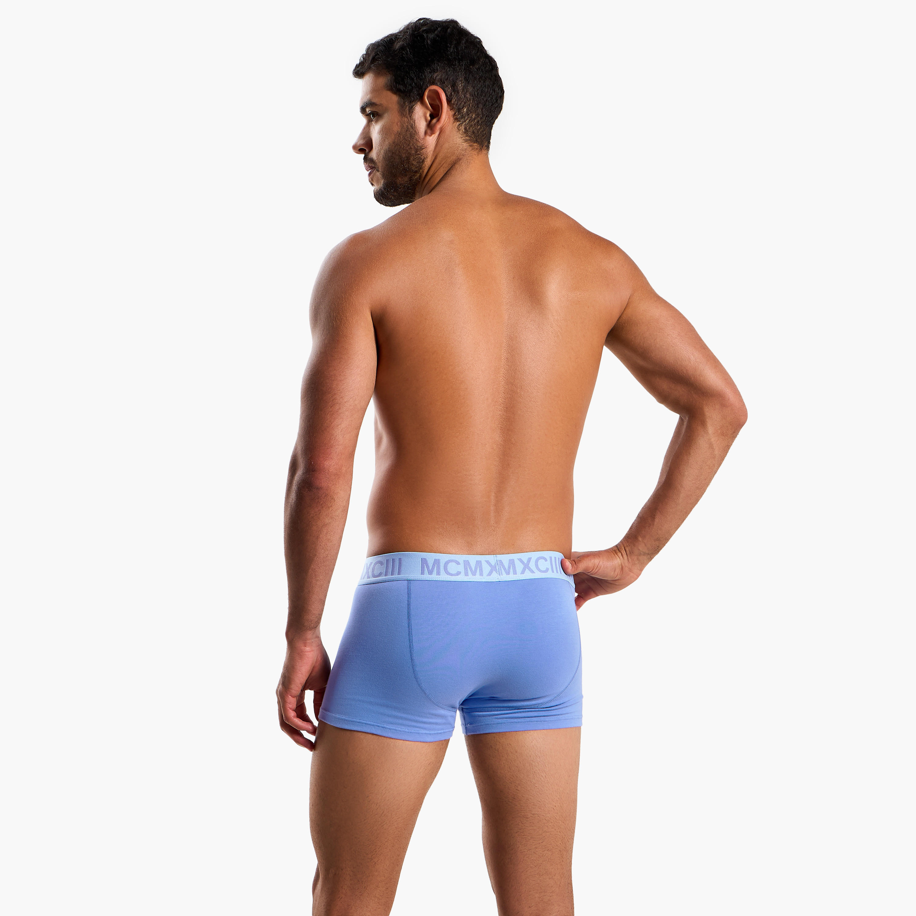 سراويل داخلية هيبستر بخصر مطاطي وطبعات للرجال - عبوة 3 قطع-men-clothing-innerwear-underwear-image-4
