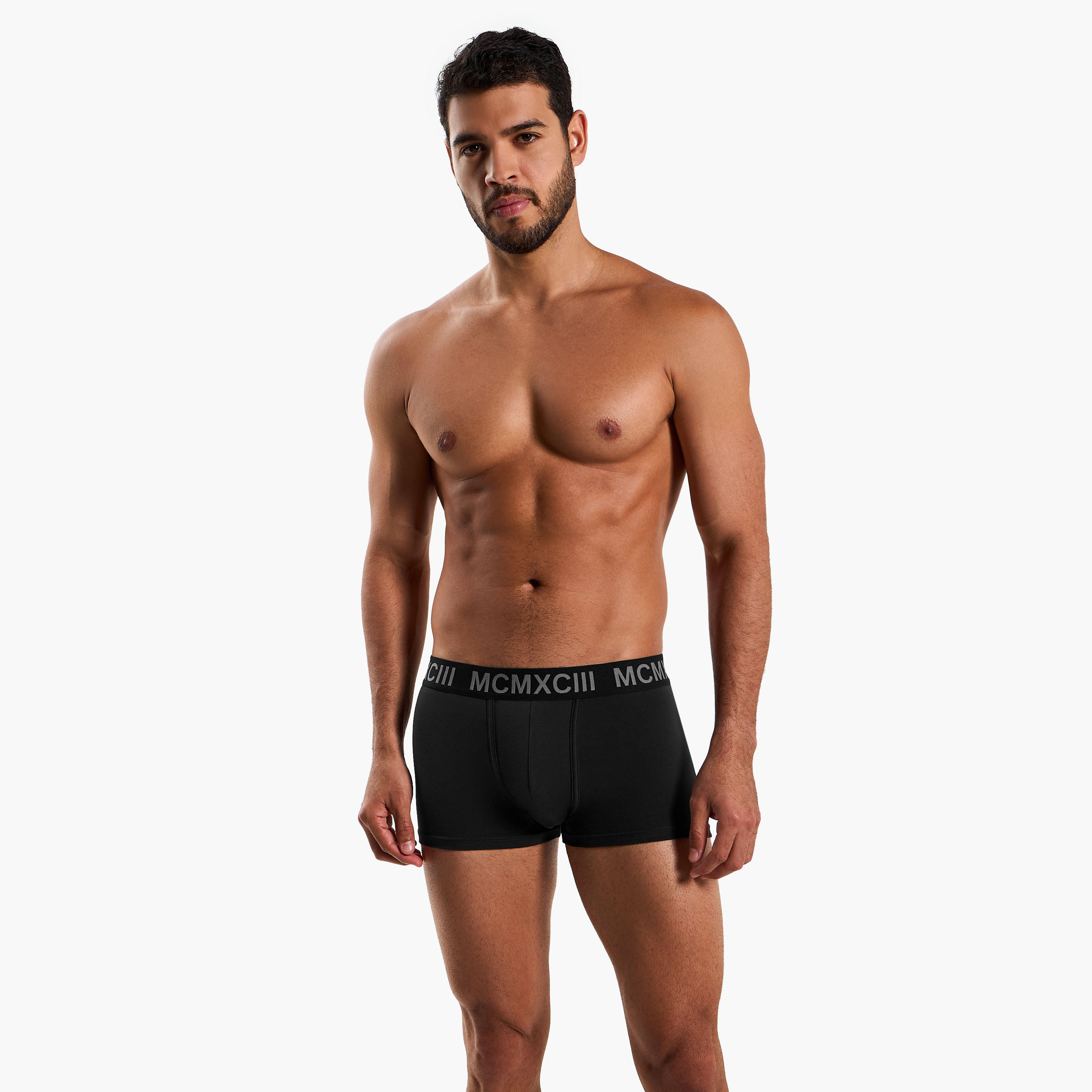 Men Printed Waistband Hipster Trunks - Pack of 3-men-clothing-innerwear-underwear-image-2