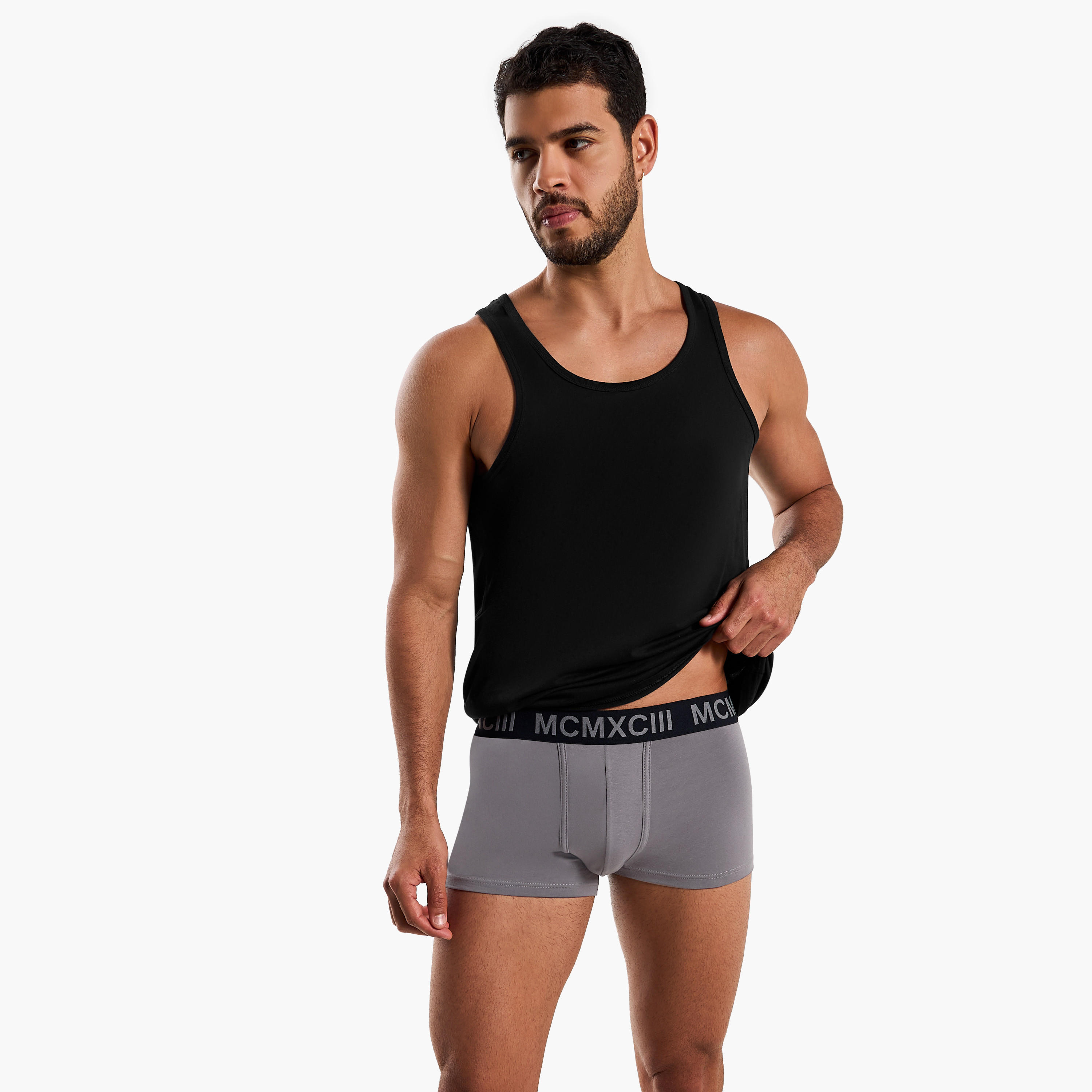 سراويل داخلية بخصر مطاطي وطبعات للرجال - عبوة 3 قطع-men-clothing-innerwear-underwear-image-5