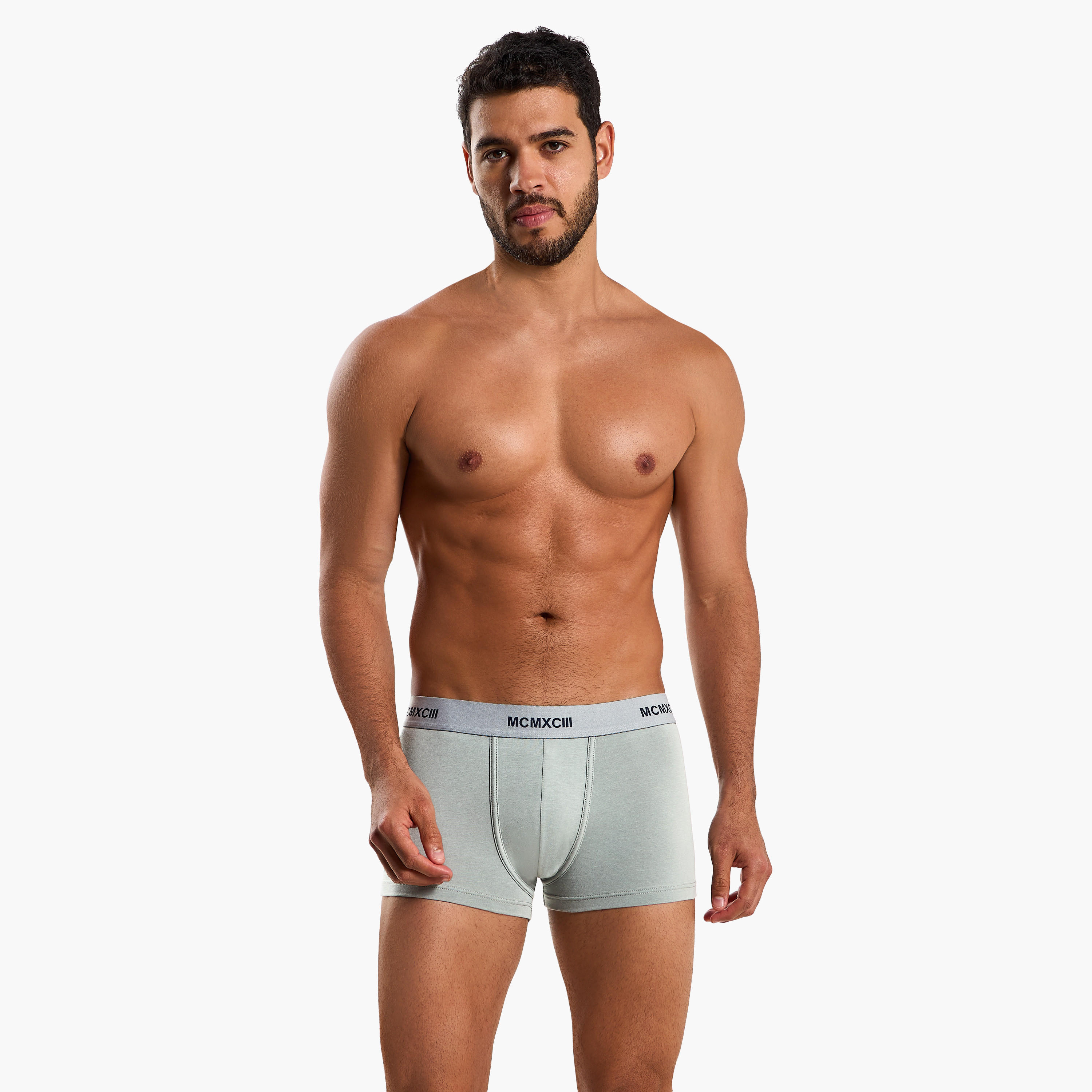 سراويل داخلية بخصر مطاطي وطبعات للرجال - عبوة 3 قطع-men-clothing-innerwear-underwear-image-2