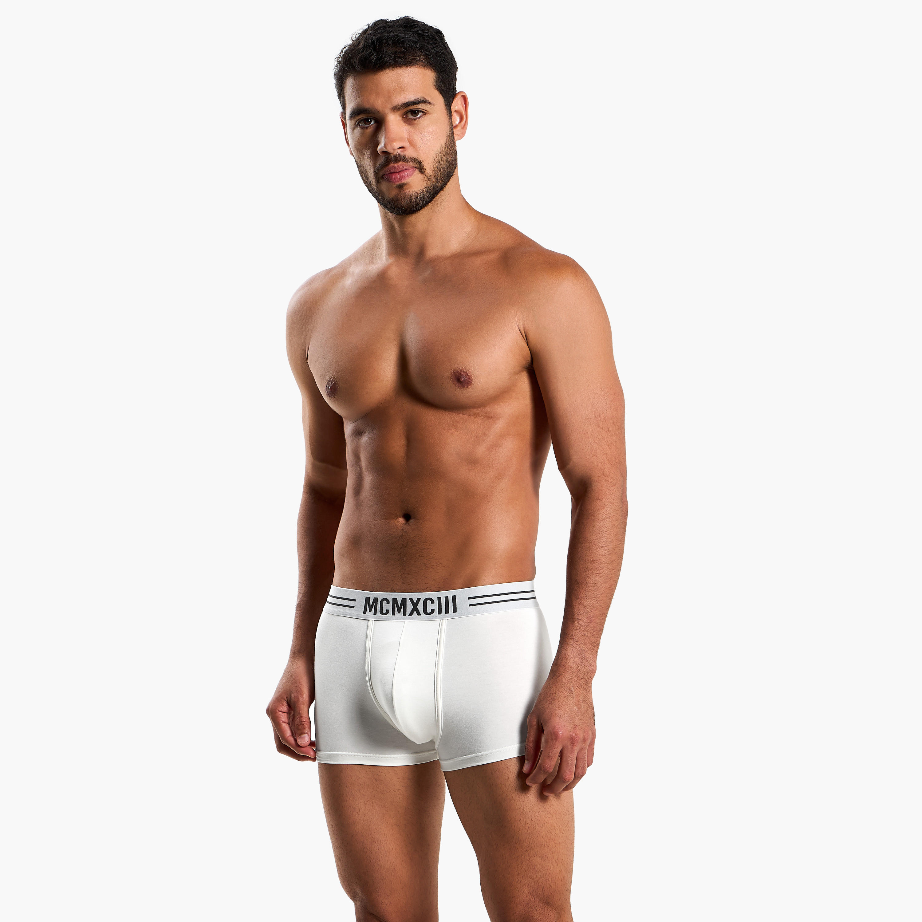سراويل داخلية هيبستر بخصر مطاطي وطبعات للرجال - عبوة 3 قطع-men-clothing-innerwear-underwear-image-3