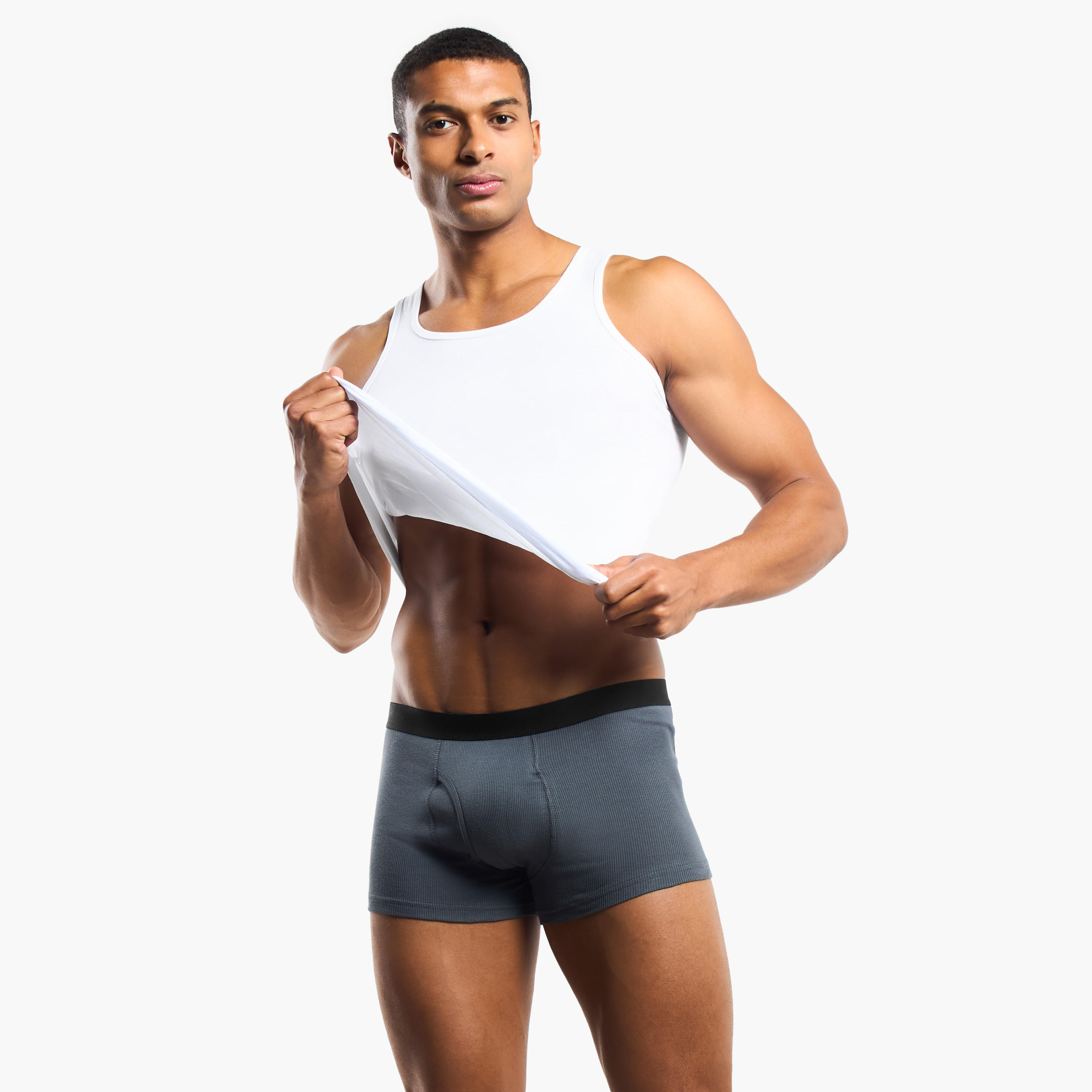 Men Ribbed Trunks - Pack of 3-men-clothing-innerwear-underwear-image-5