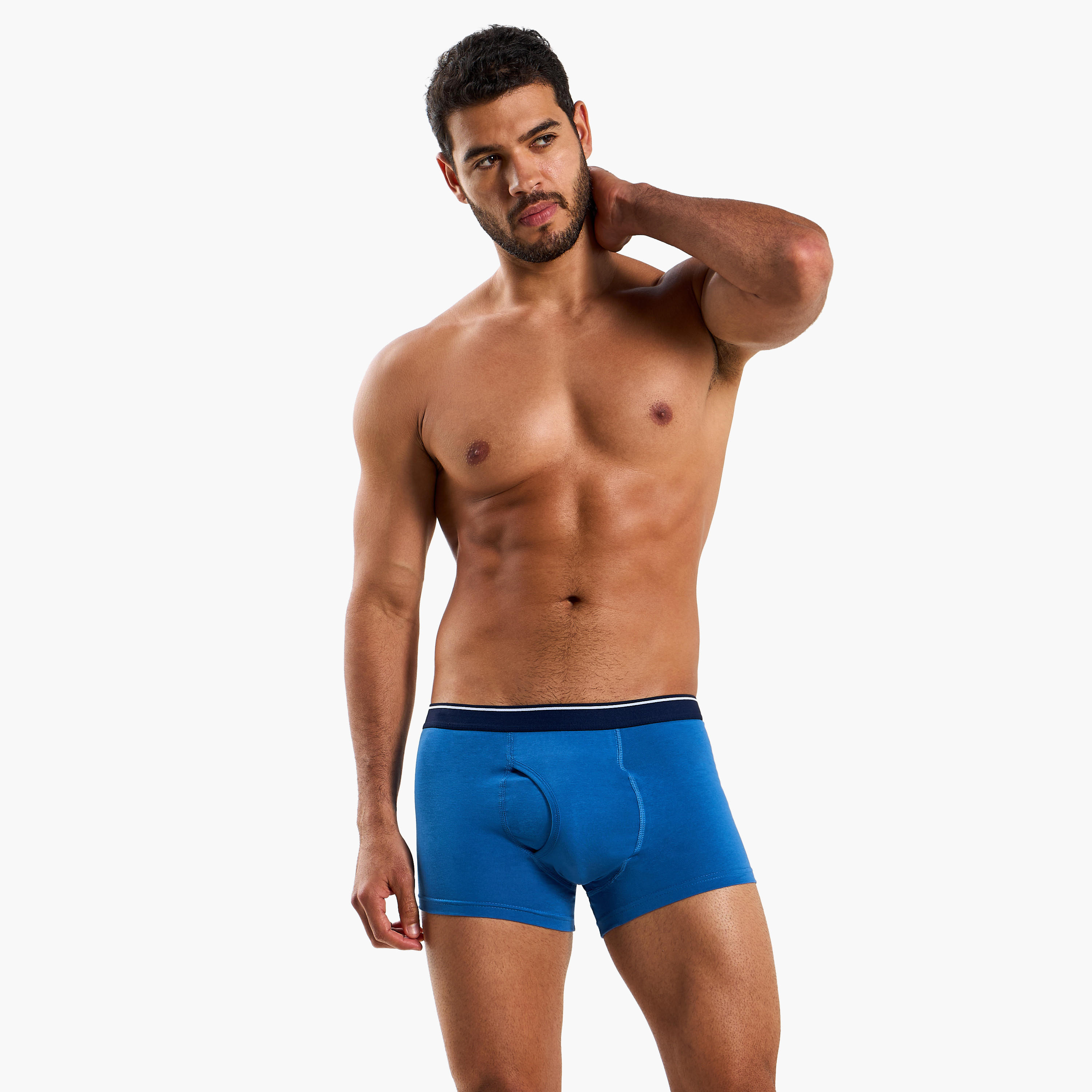 Men Assorted Trunks - Pack of 3-men-clothing-innerwear-underwear-image-2