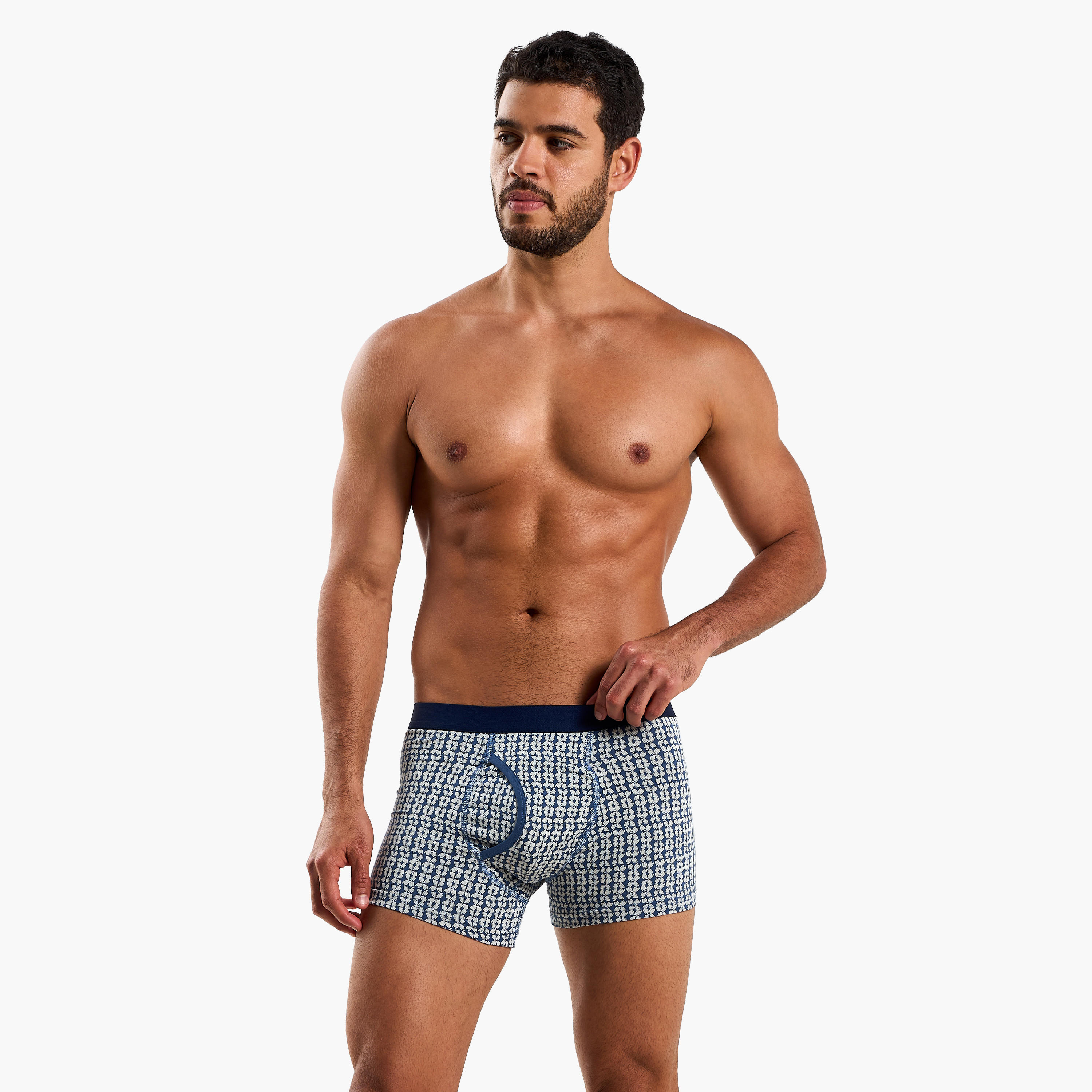 Men Assorted Trunks - Pack of 3-men-clothing-innerwear-underwear-image-3