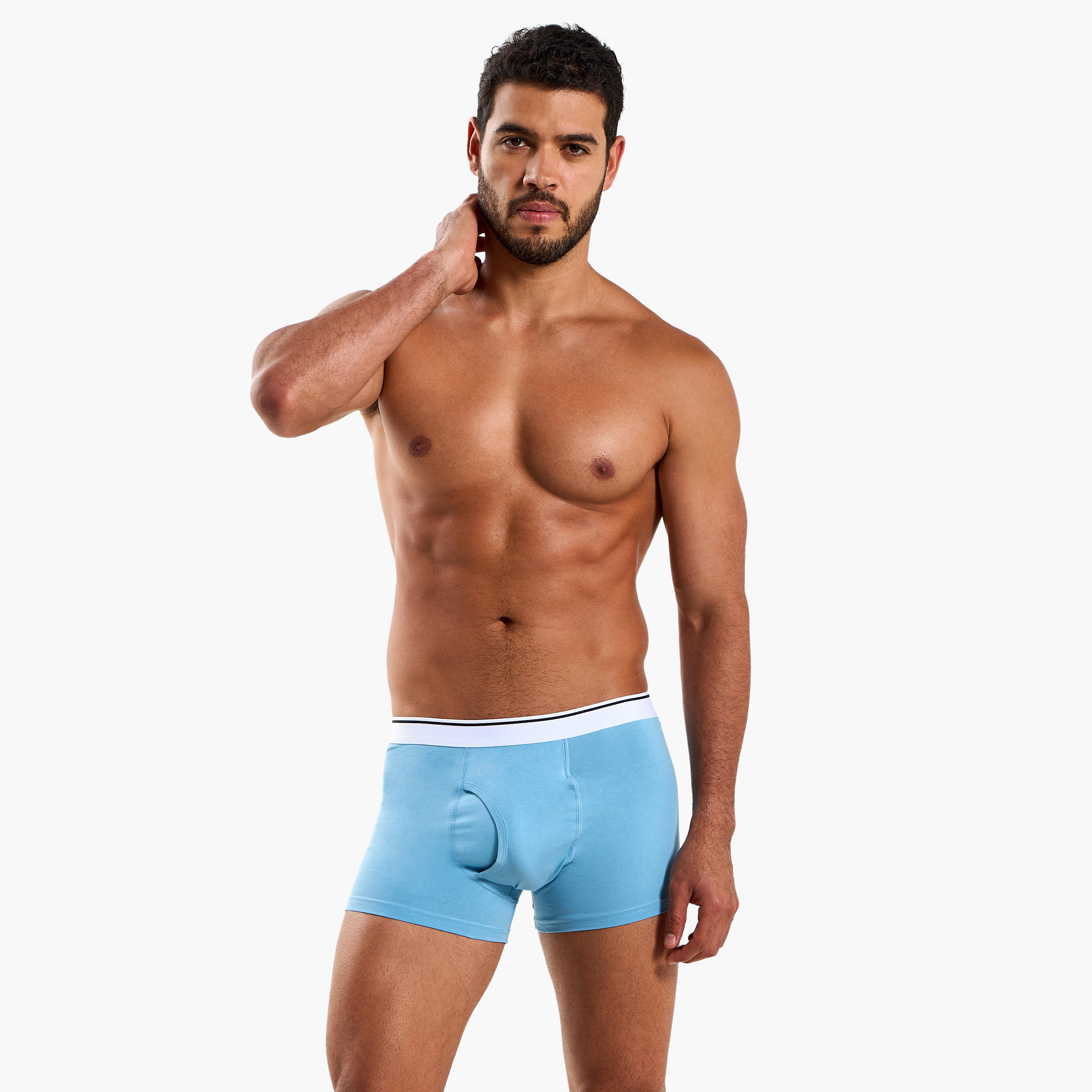 بوكسرات رجالية متنوعة - عبوة 3 قطع-men-clothing-innerwear-underwear-image-3