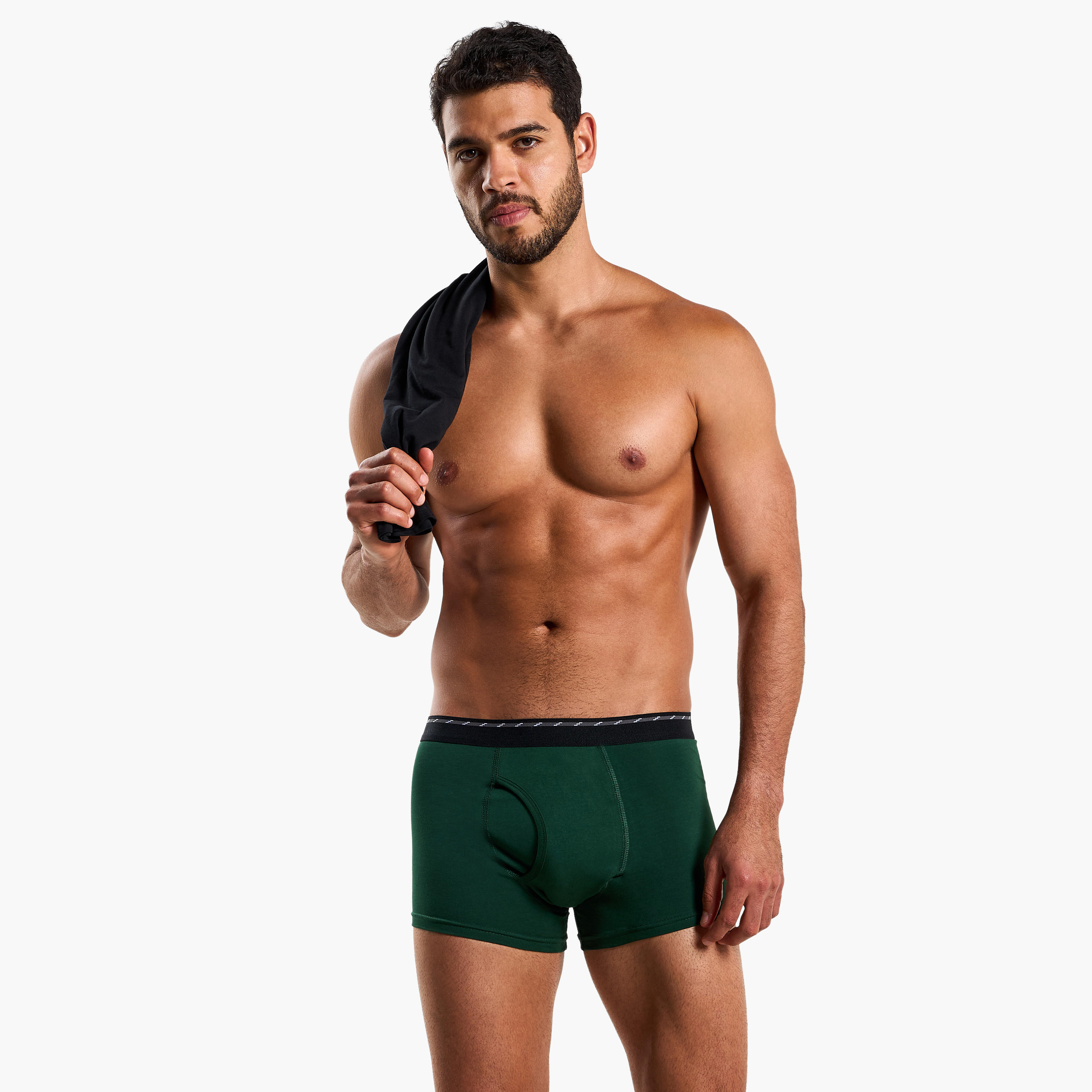 Men Assorted Trunks - Pack of 3-men-clothing-innerwear-underwear-image-4