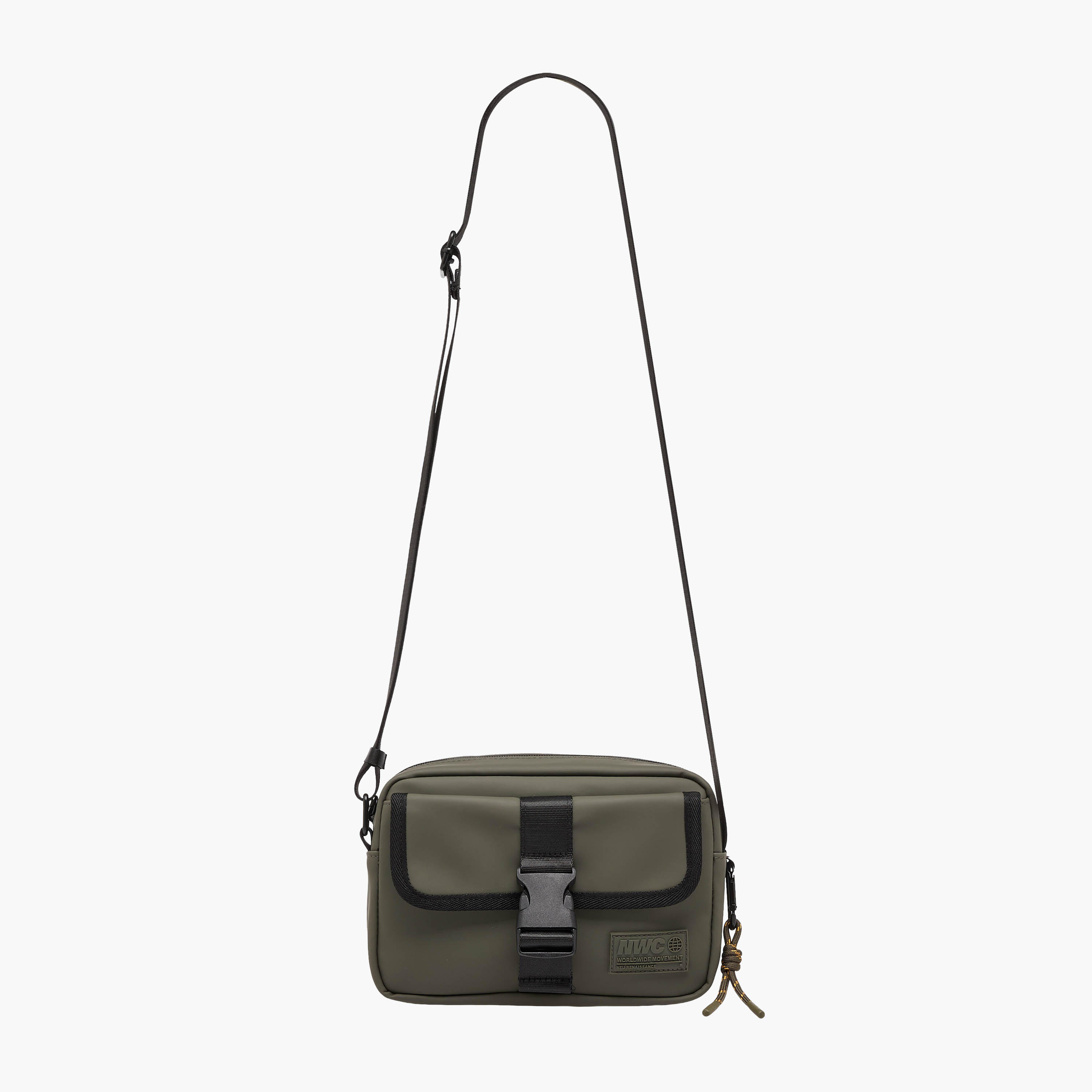 Men Buckle Clasp Crossbody Bag with Adjustable Strap-men-bags-image-2
