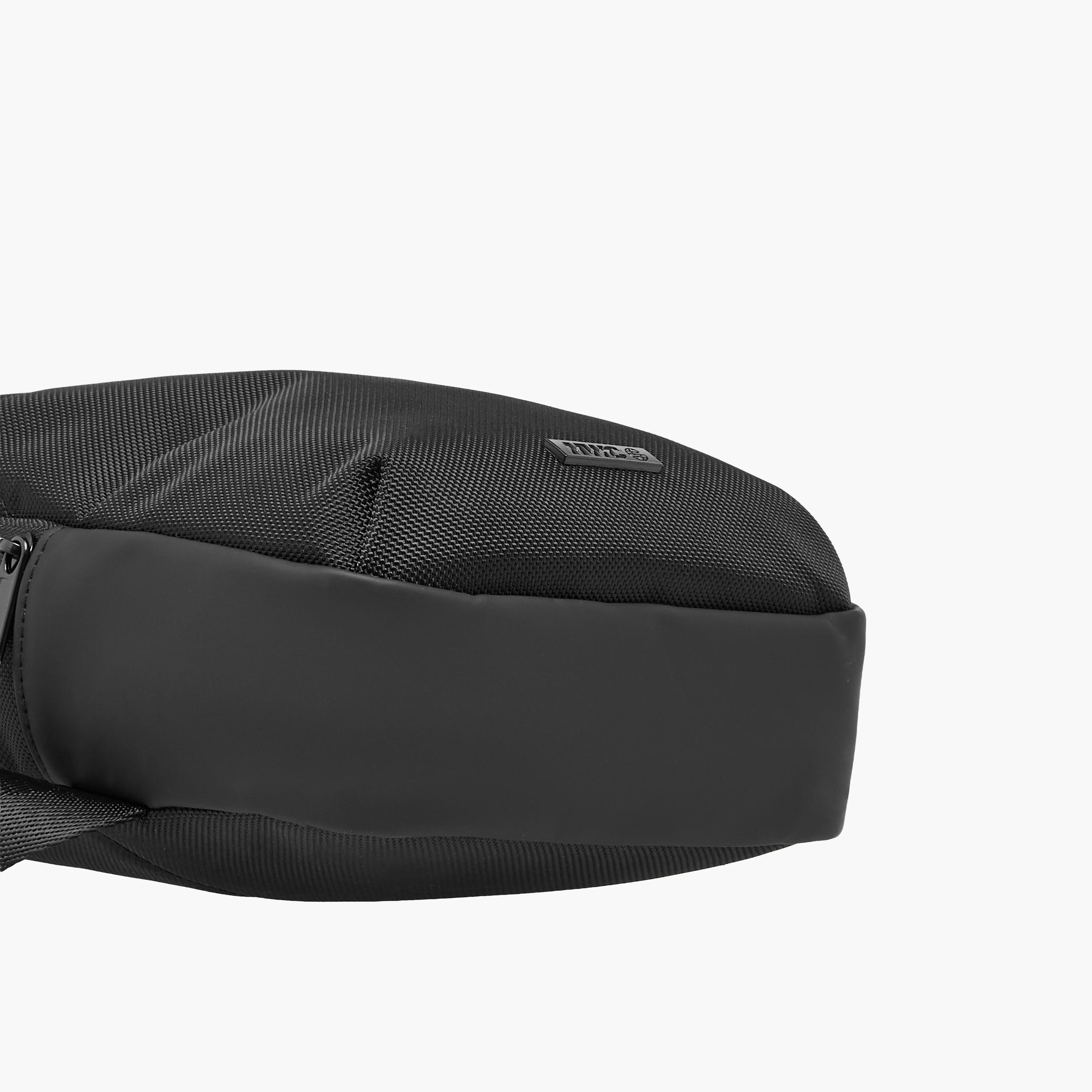 Textured Sling Backpack with Adjustable Strap-men-bags-image-6