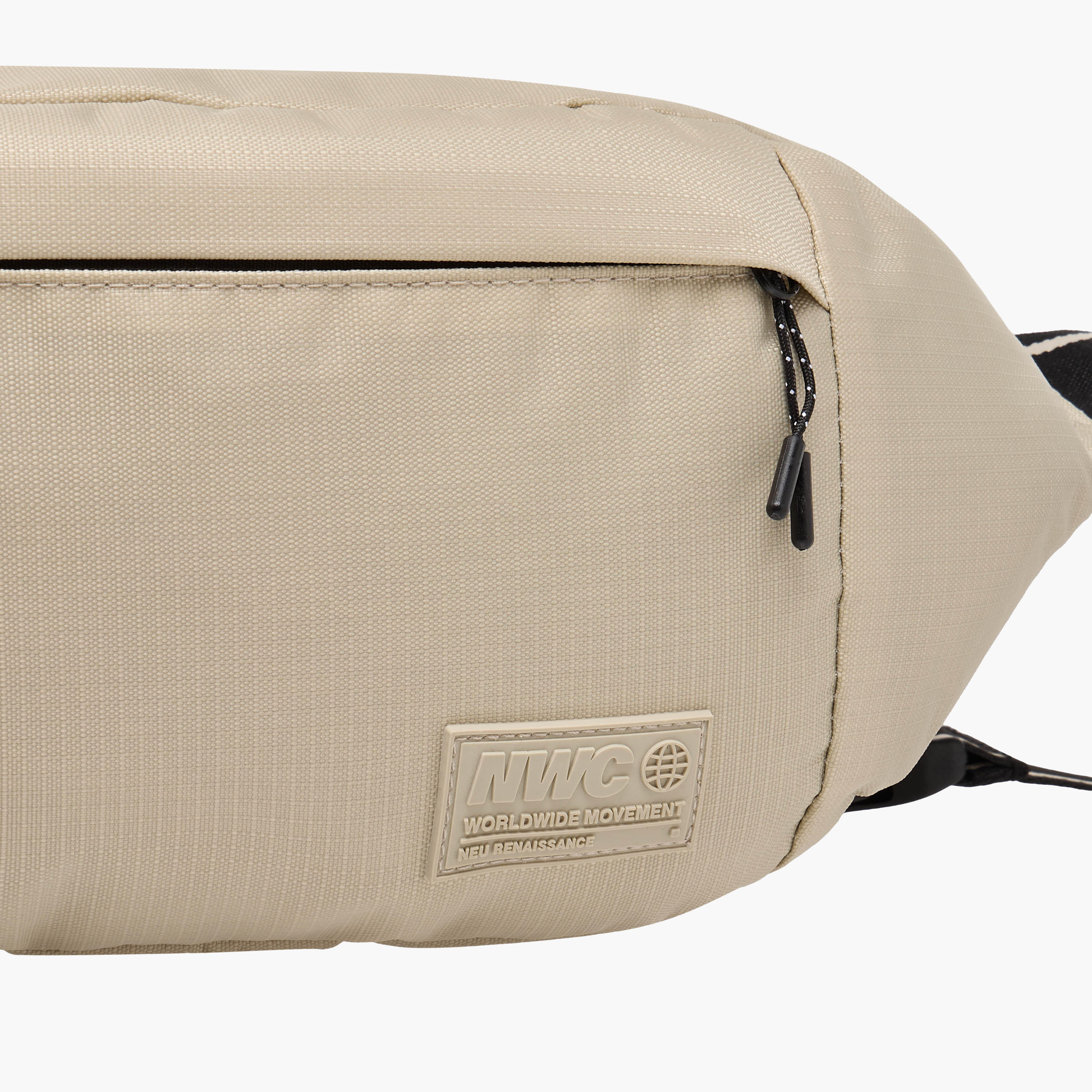 شنطة خصر رجالية بارزة الملمس بحزام بإبزيم-men-bags-image-4