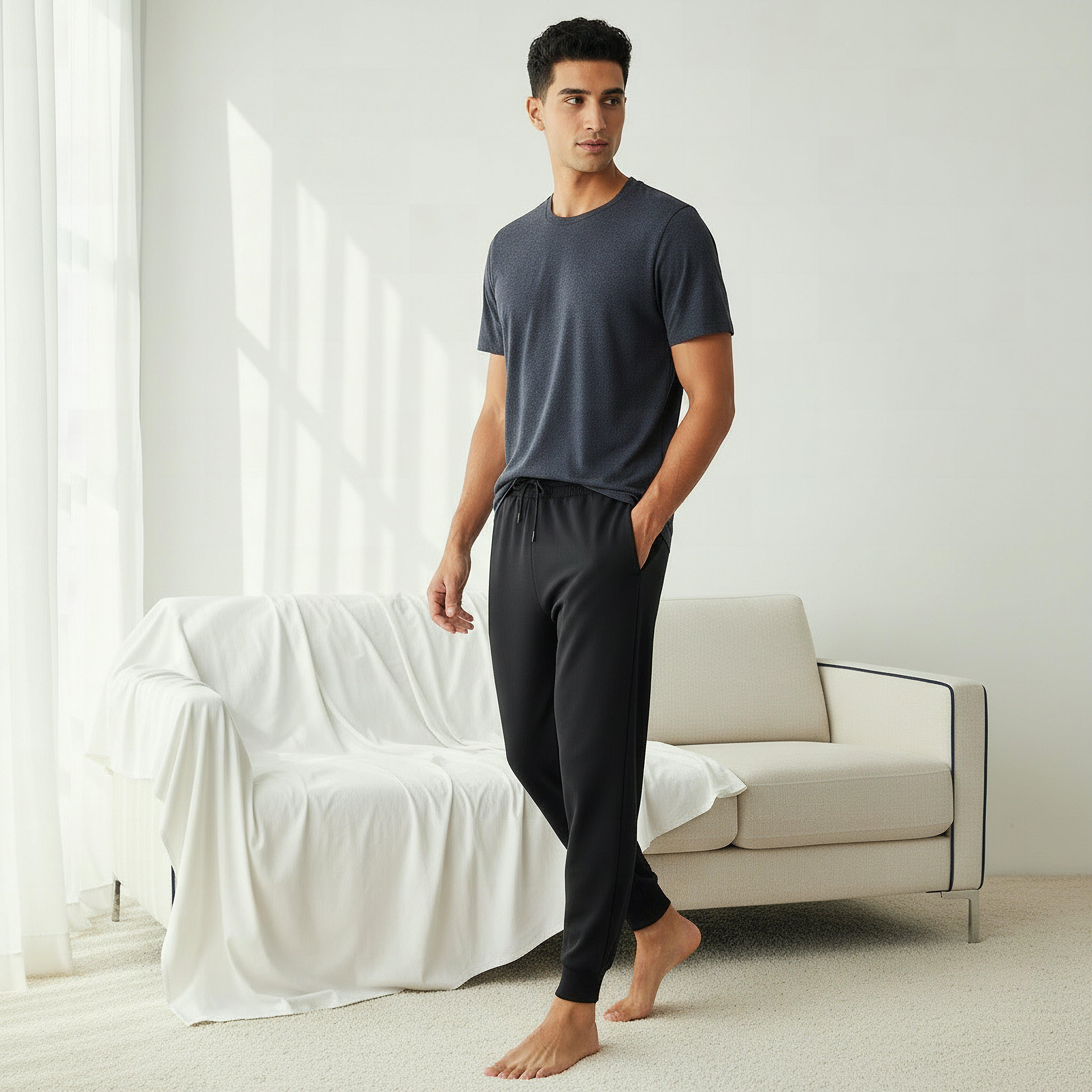 بنطلون بيجاما بجيوب للرجال-men-clothing-nightwear-pyjamaandshorts-image-2
