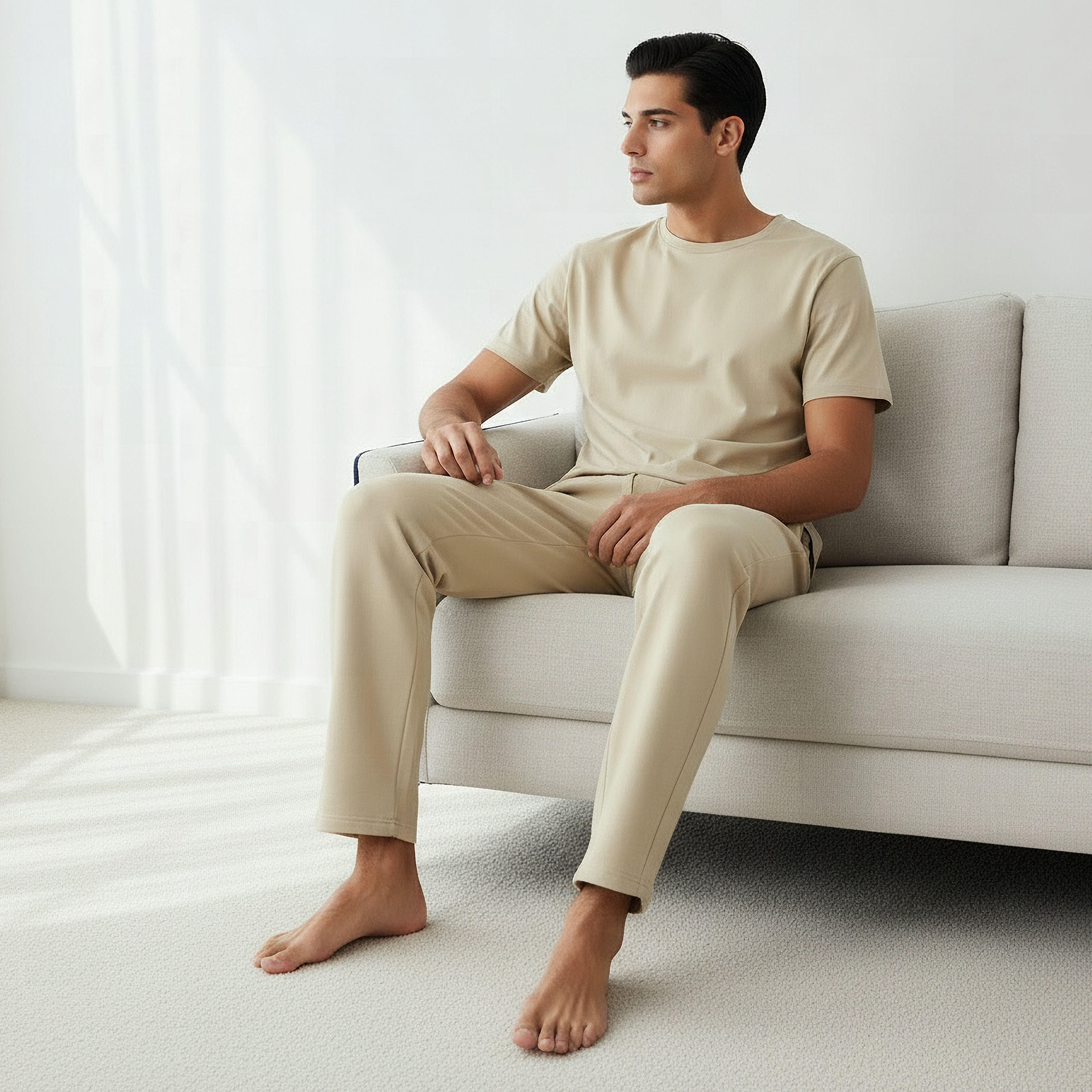 طقم بيجاما قطن للرجال-men-clothing-nightwear-sets-image-6