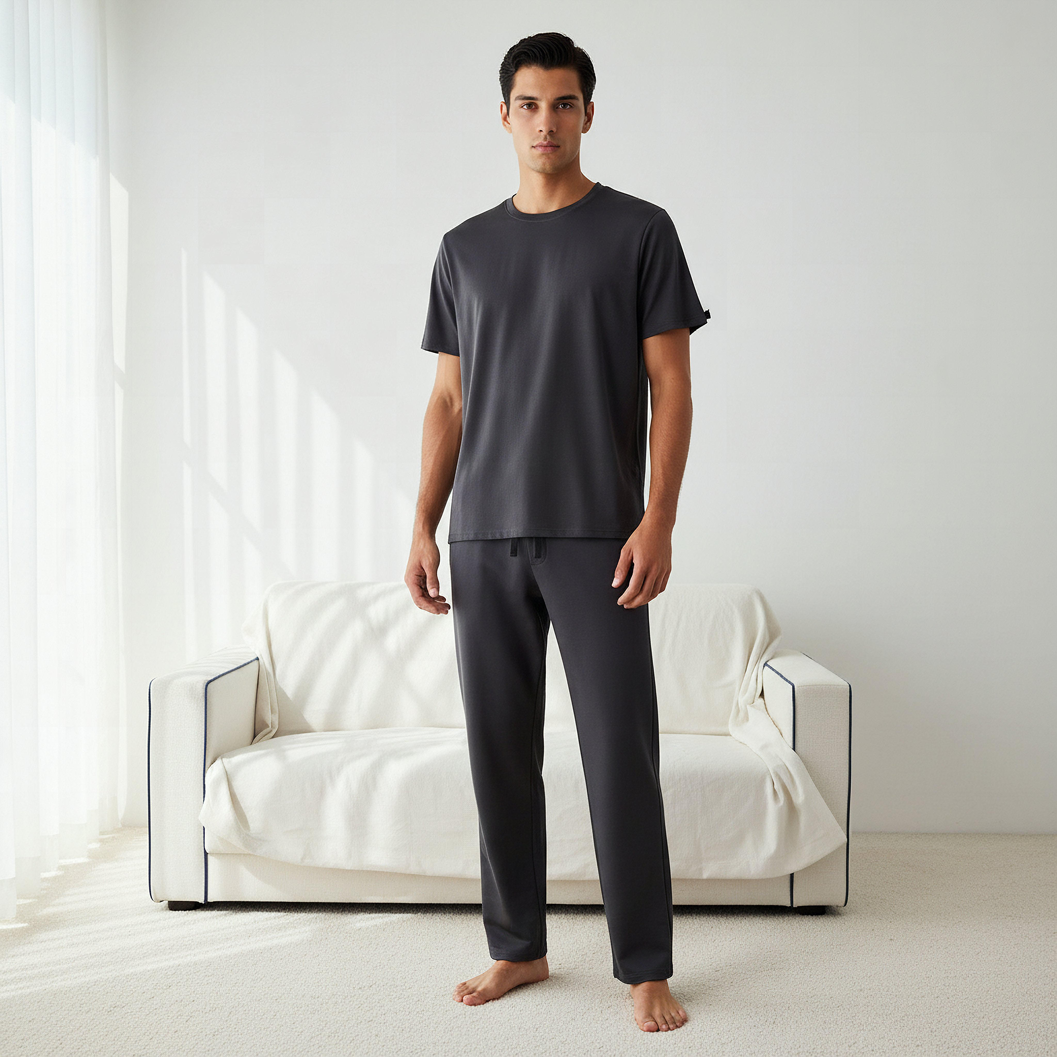 طقم بيجاما قطن للرجال-men-clothing-nightwear-sets-image-7