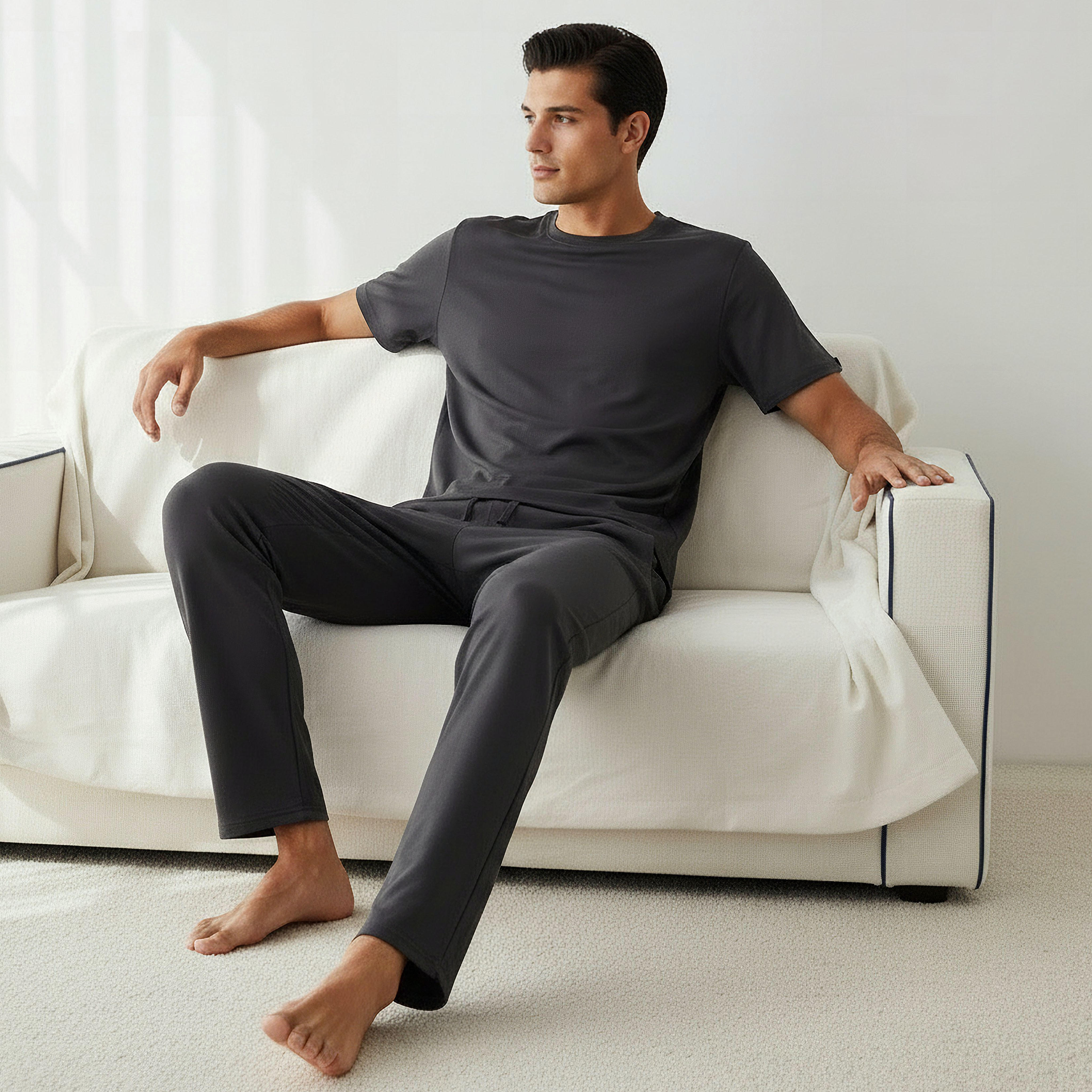 طقم بيجاما قطن للرجال-men-clothing-nightwear-sets-image-6