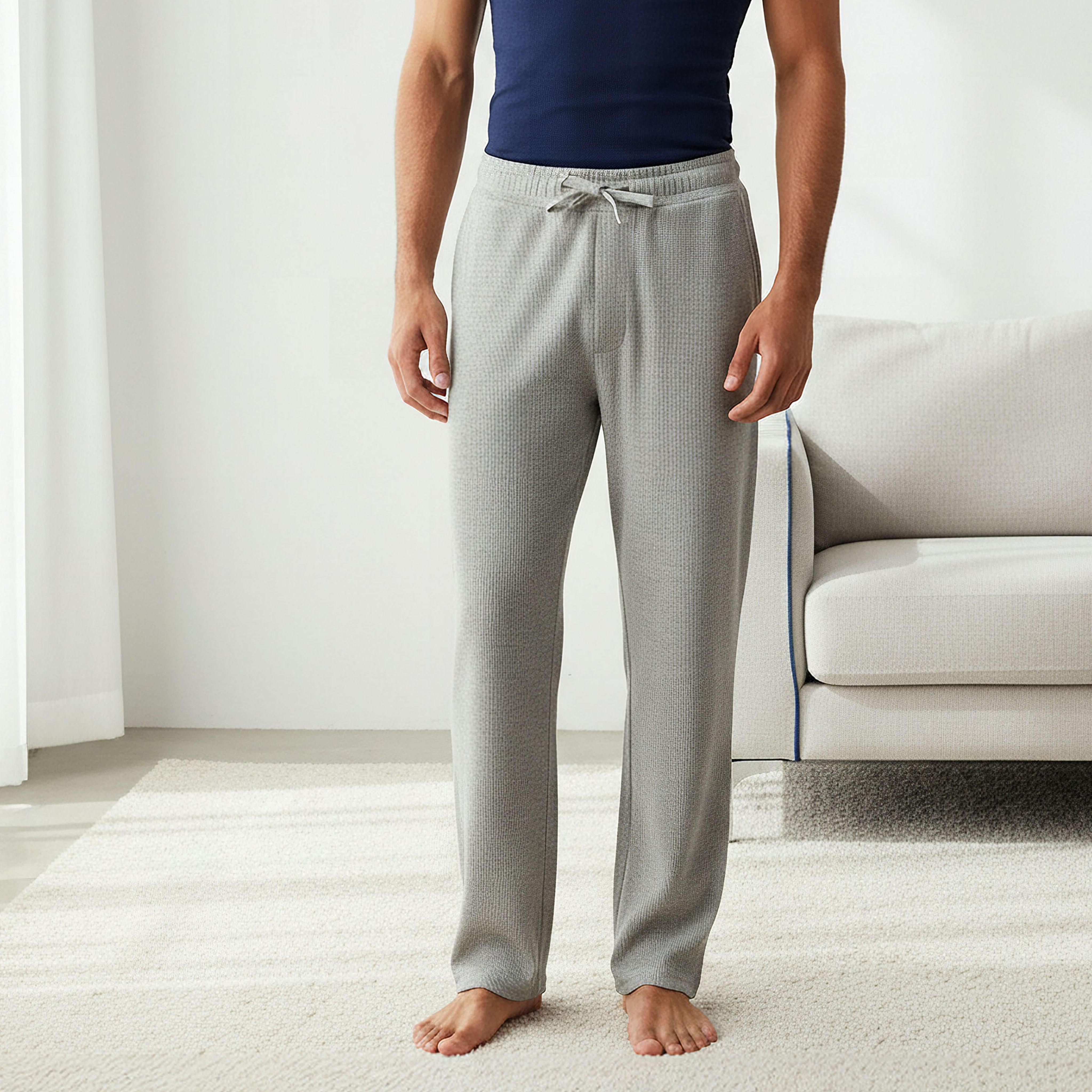 Men Ribbed Pyjama with Pockets-men-clothing-nightwear-pyjamaandshorts-image-1