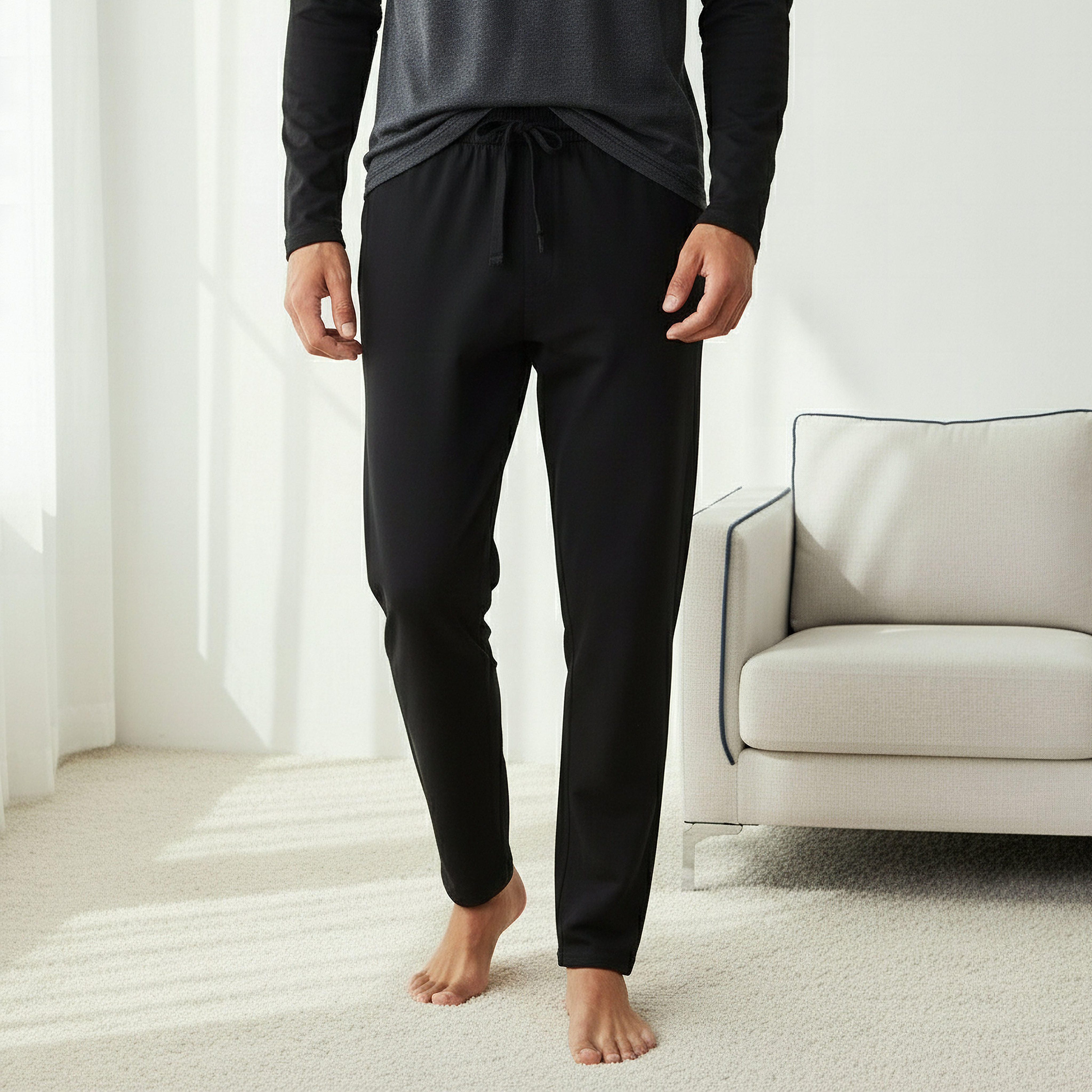 Men Color Block Nightwear Set-men-clothing-nightwear-sets-image-4