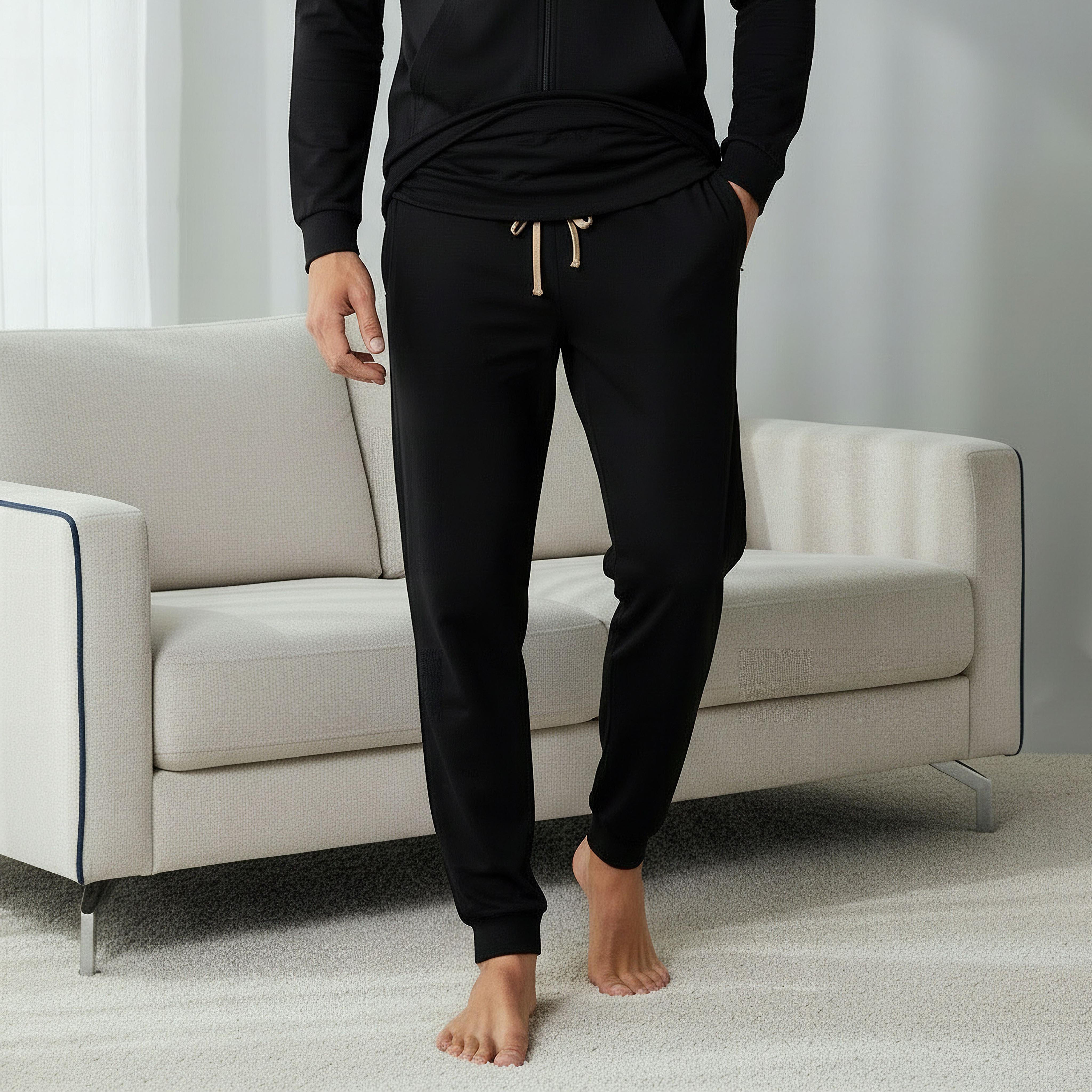 بنطلون بيجاما برباط إغلاق للرجال-men-clothing-nightwear-pyjamaandshorts-image-6