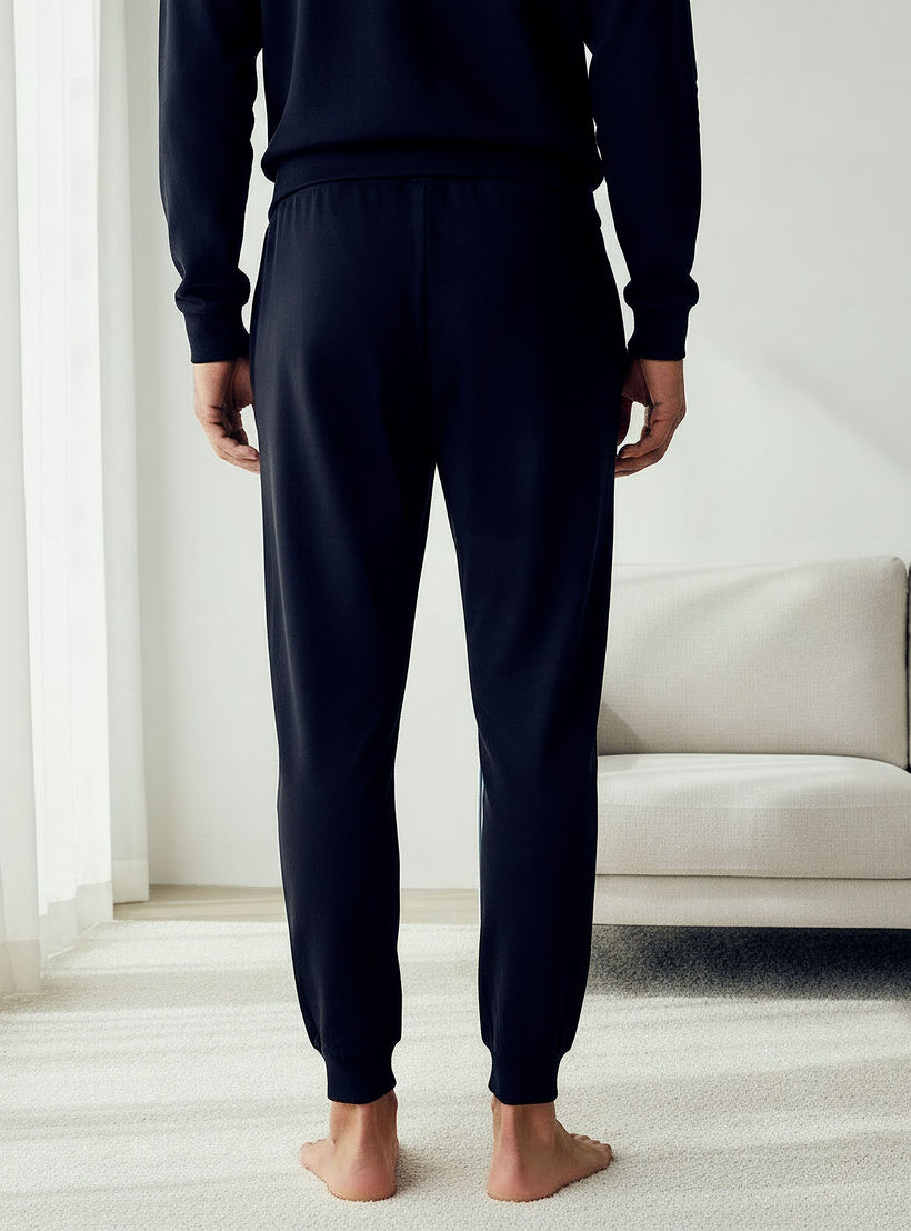 Men Pyjama with Drawstring Closure-men-clothing-nightwear-pyjamaandshorts-image-3