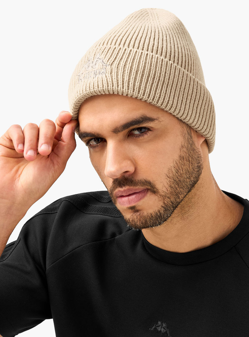 طقم قبعات بيني قطعتين بتطريز الشعار للرجال من كابا-men-caps-image-3