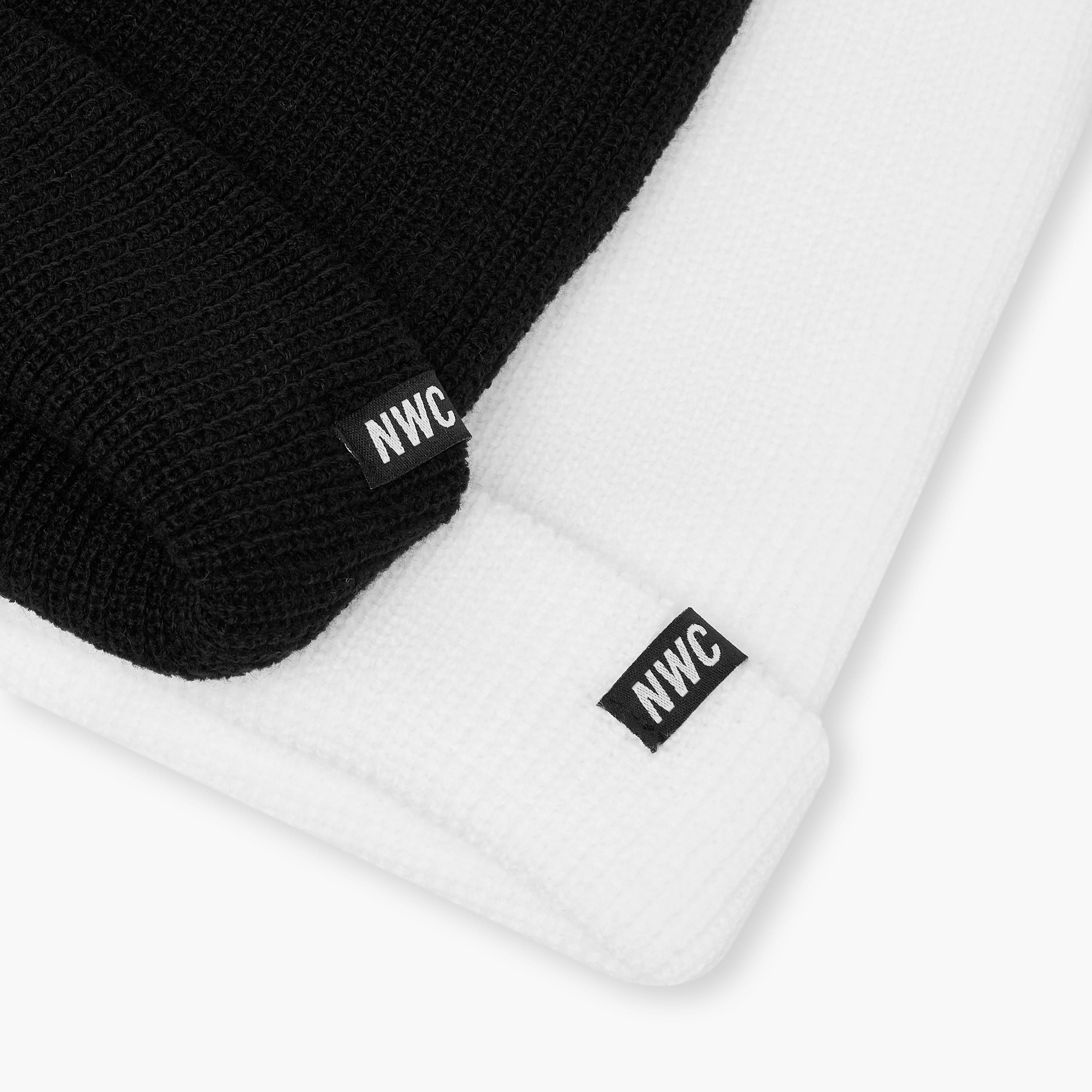 Men Beanie with Textured Detail - Set of 2-men-caps-image-6