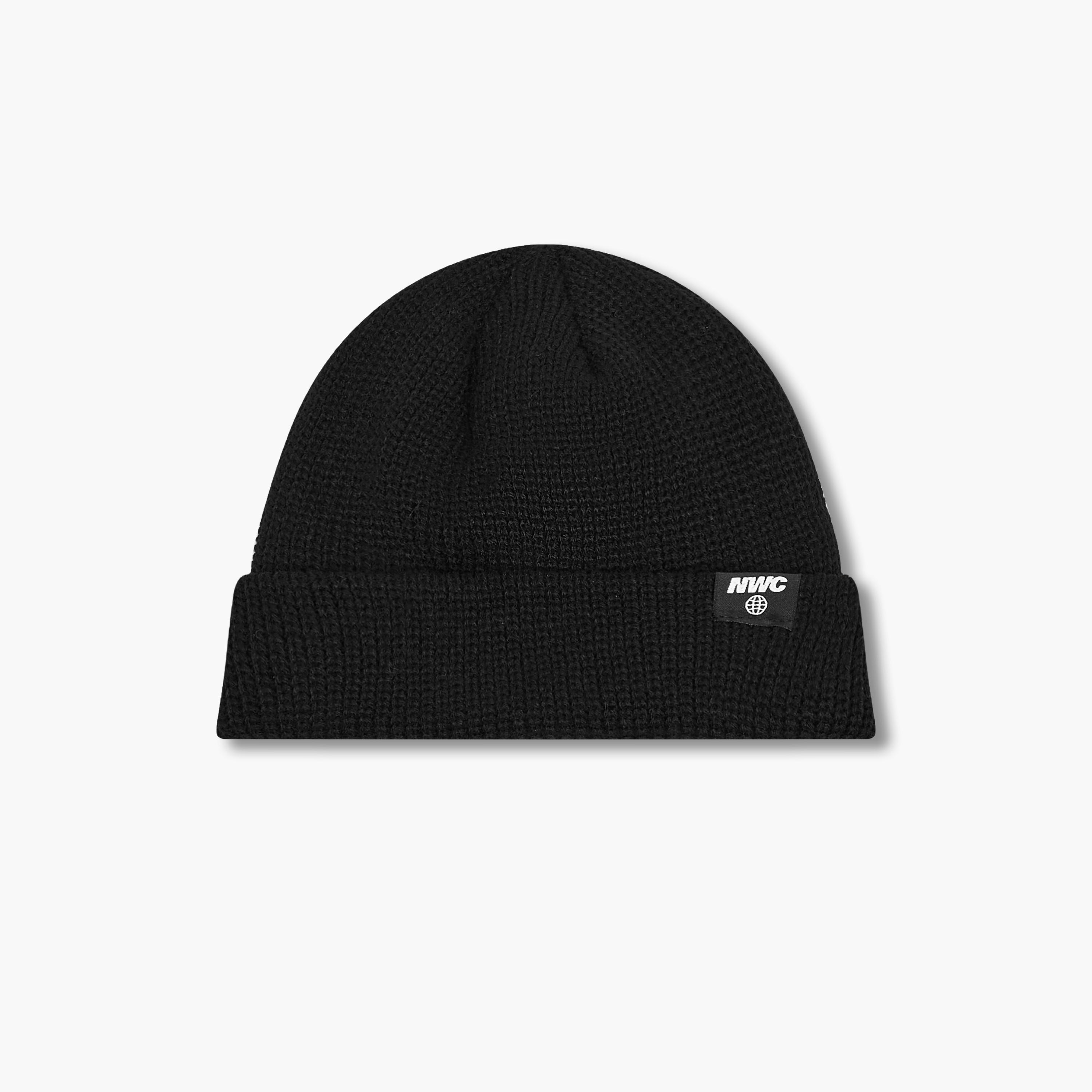 Men Beanie with Waffle Texture Detail - Set of 2-men-caps-image-5